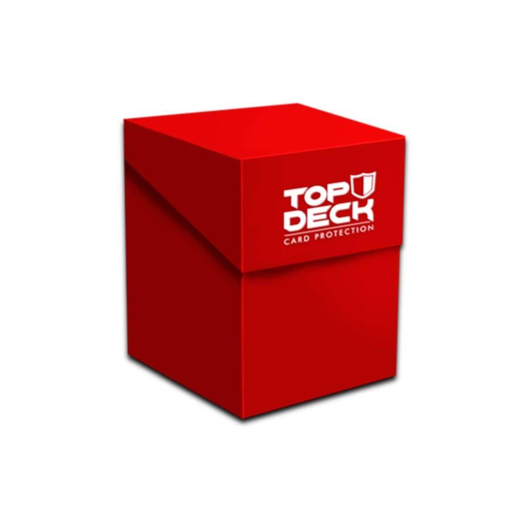 Deck Box Plastico XL 120 Color Rojo-0