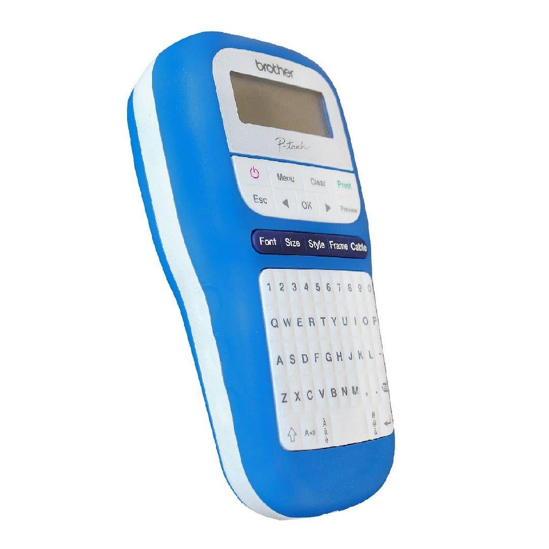 Rotuladora Brother PT-H110BW Azul-2