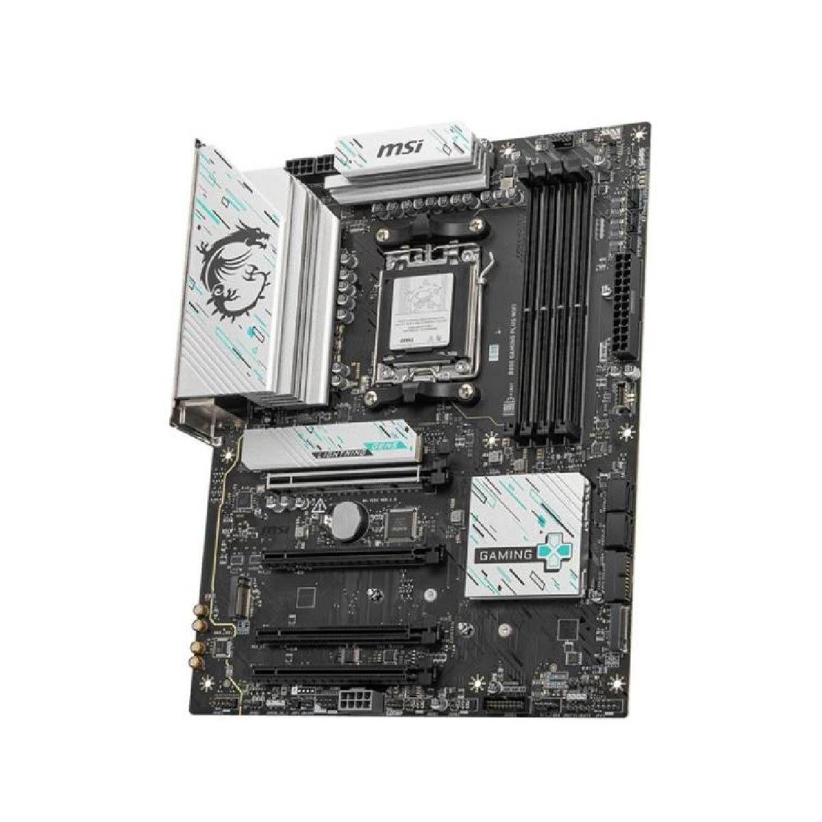 Placa Madre MSI B850 GAMING PLUS WIFI WHITE-1