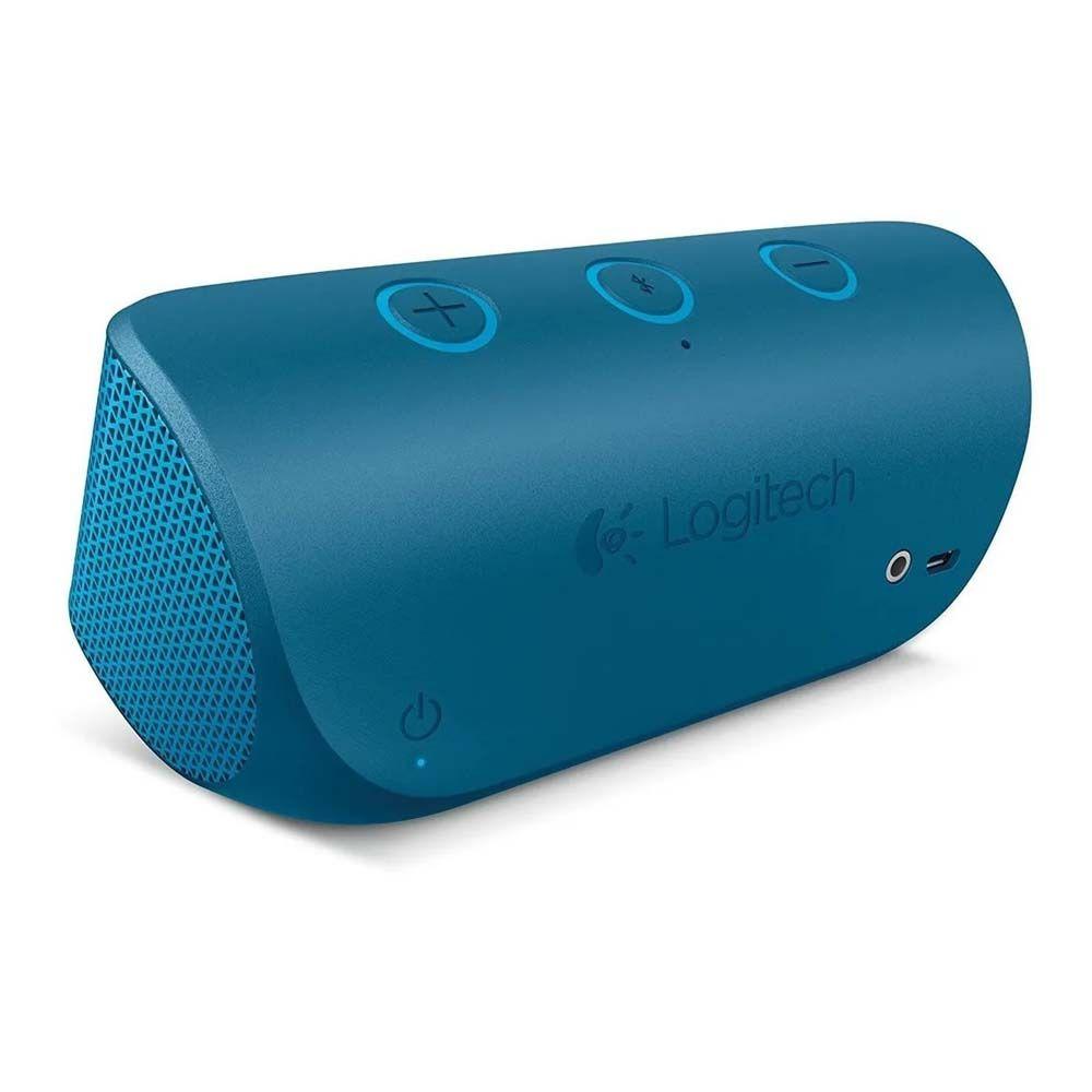 Parlante Logitech Bluetooth X300 Azul Batería 5hr-1