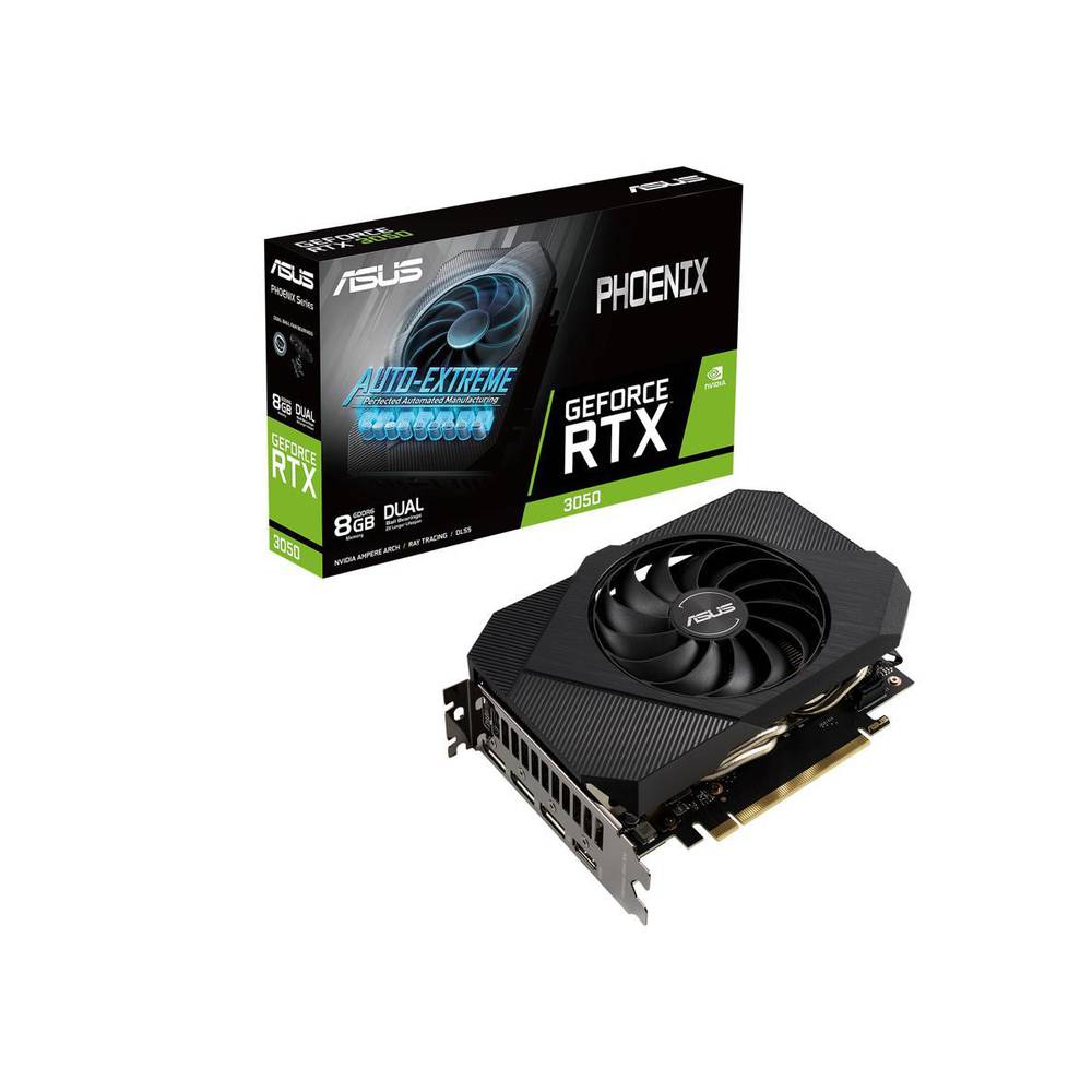 Tarjeta de Video ASUS Phoenix GeForce RTX 3050 8GB GDDR6-0