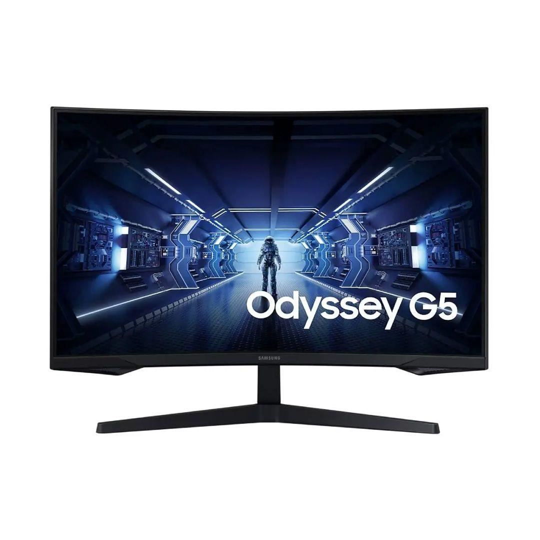 Monitor Gamer Samsung Odyssey G5 27" 1ms 144hz Curvo QHD-0