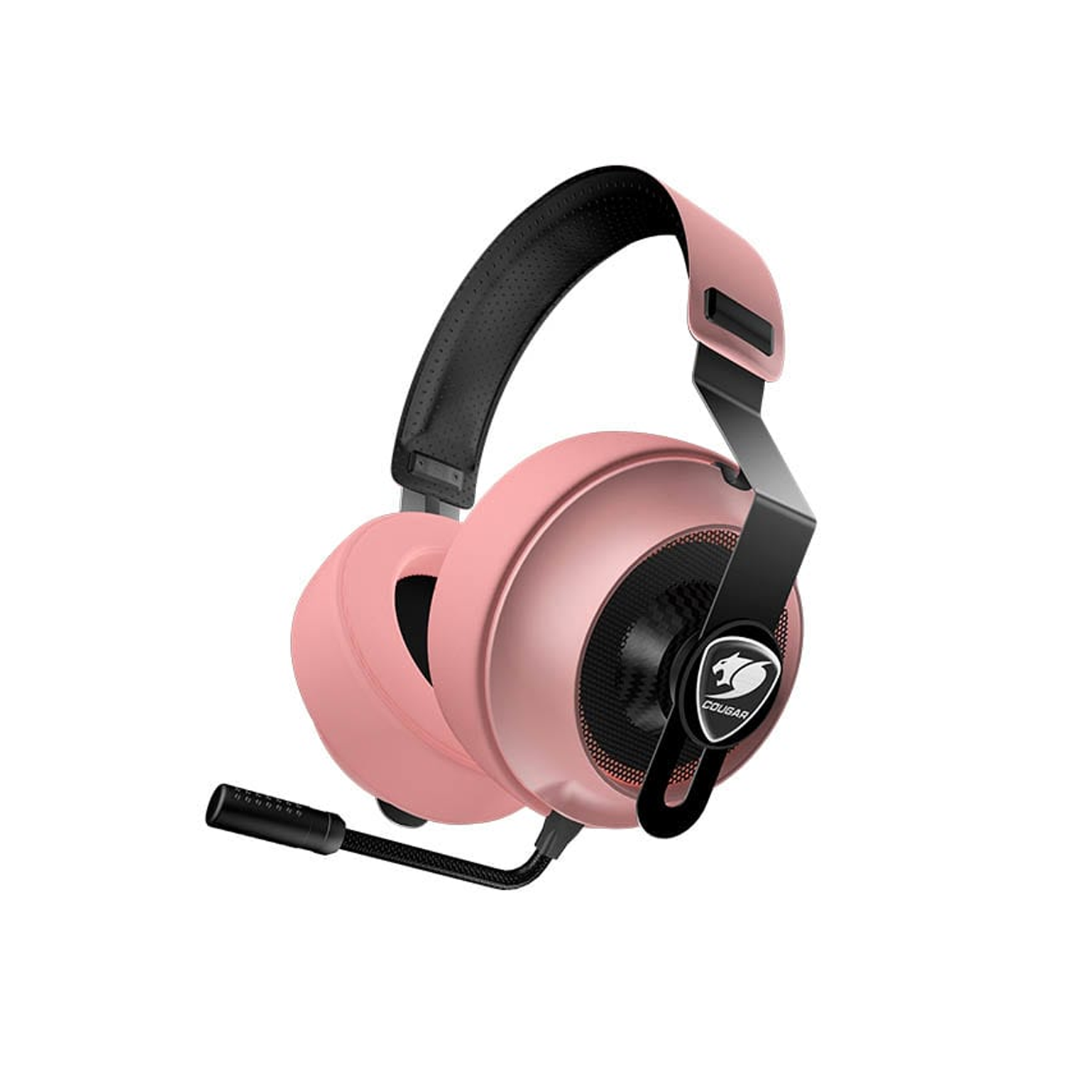 Audifonos Gamer Cougar Phontum Essential Rosados 3.5mm Jack-0