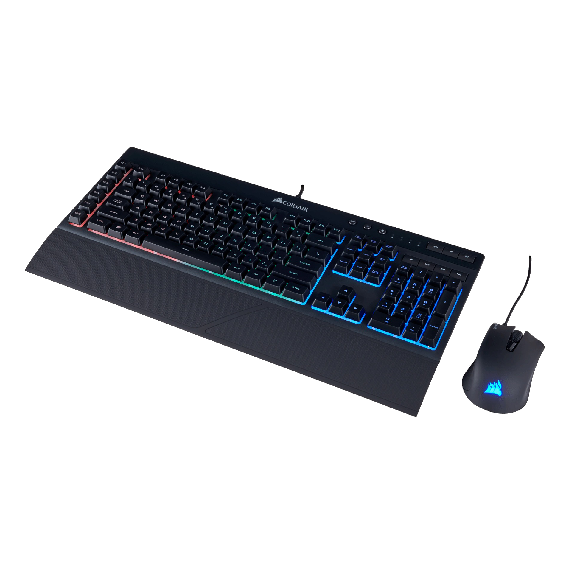 Pack Gamer CORSAIR K55 RGB PRO + HARPOON RGB PRO Profesional-0