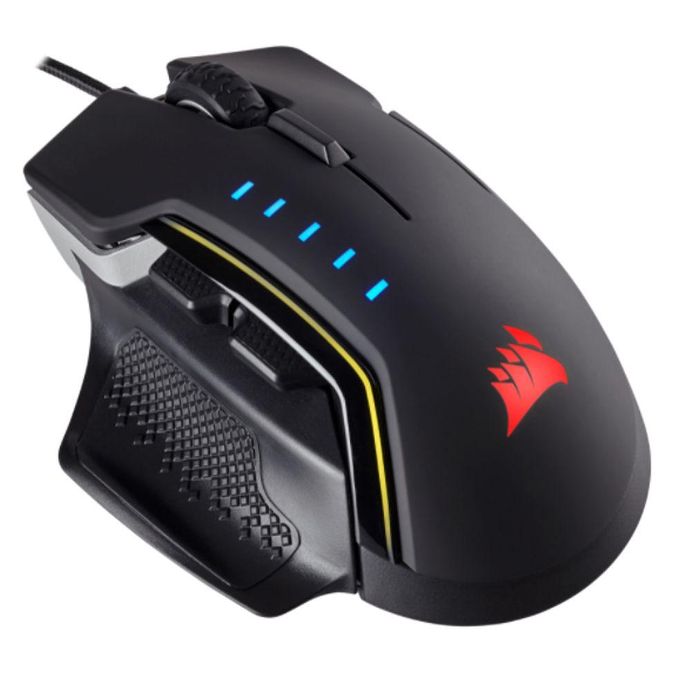 Mouse Gamer Corsair Glaive RGB Pro aluminio 18000 DPI-0