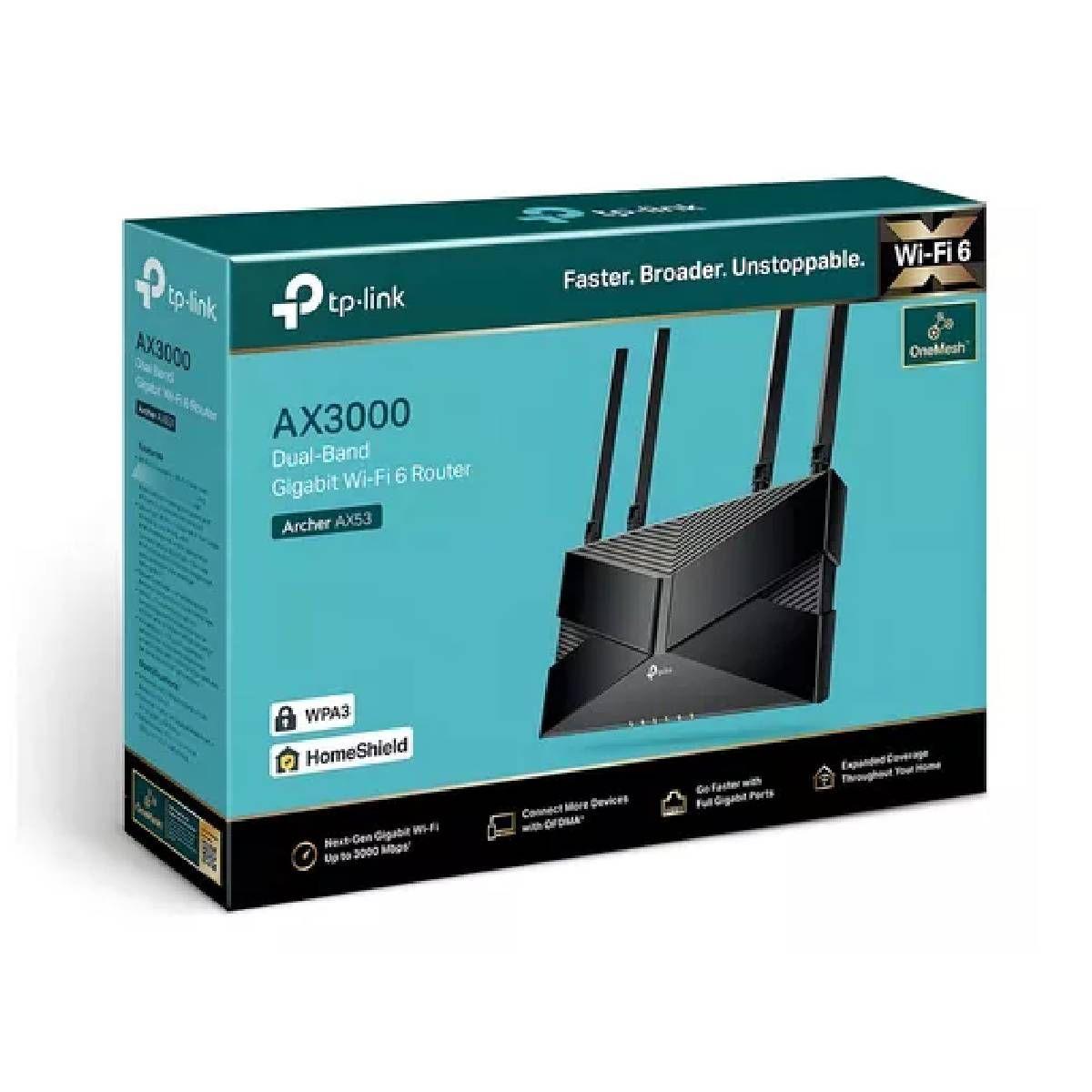 Router TP-Link AX3000 Archer AX53 Dual Band Gigabit Wi-Fi 6-3