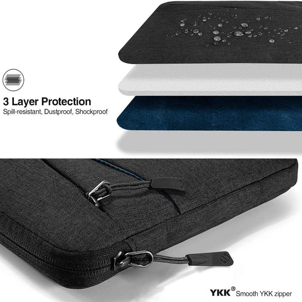 Funda Classic Tomtoc A18 iPad Sleeve Negro A18-A01D-4