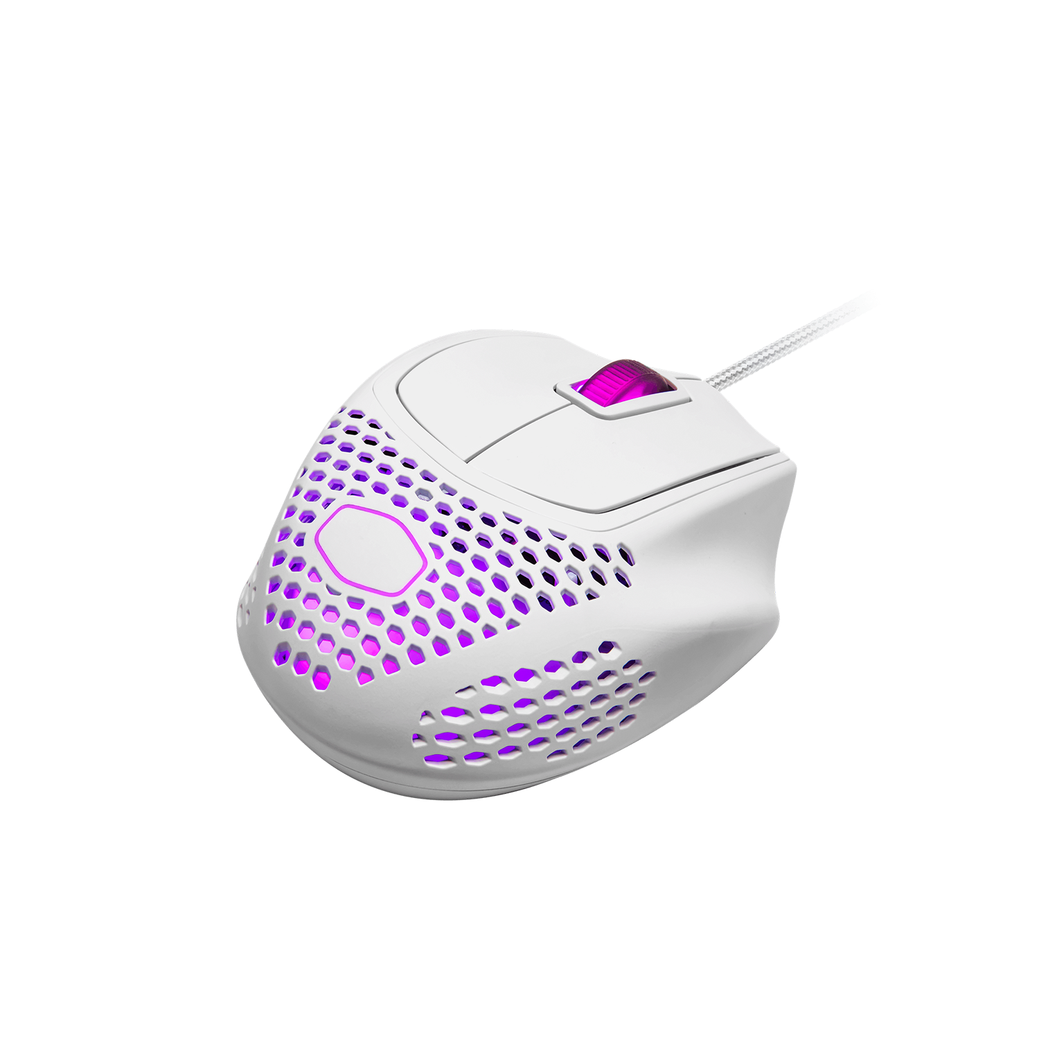 Mouse Gamer Cooler Master MM720 GLOSSY WHITE 16000 dpi-1