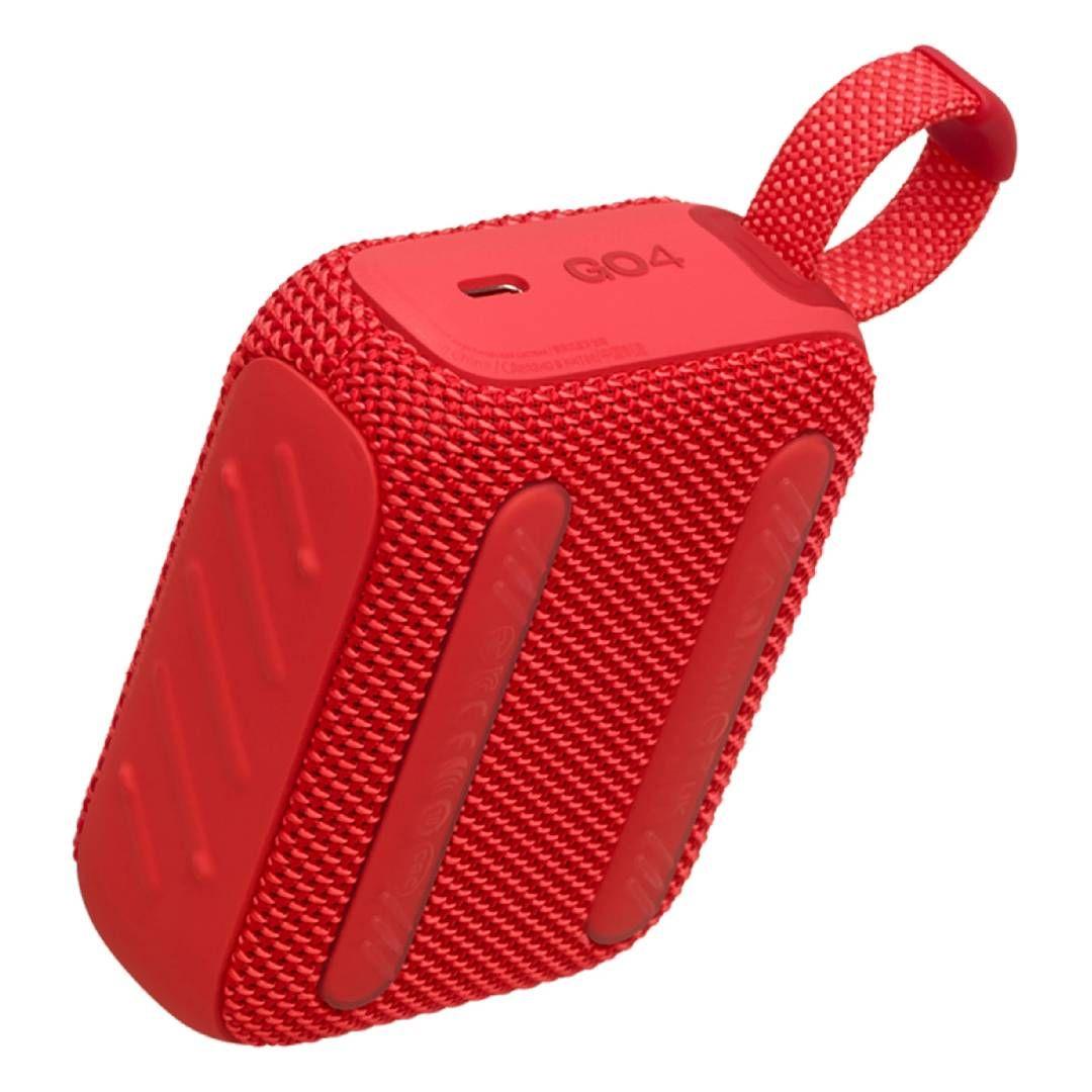 Parlante JBL Inalámbrico Bluetooth GO4 4.2W Rojo-3