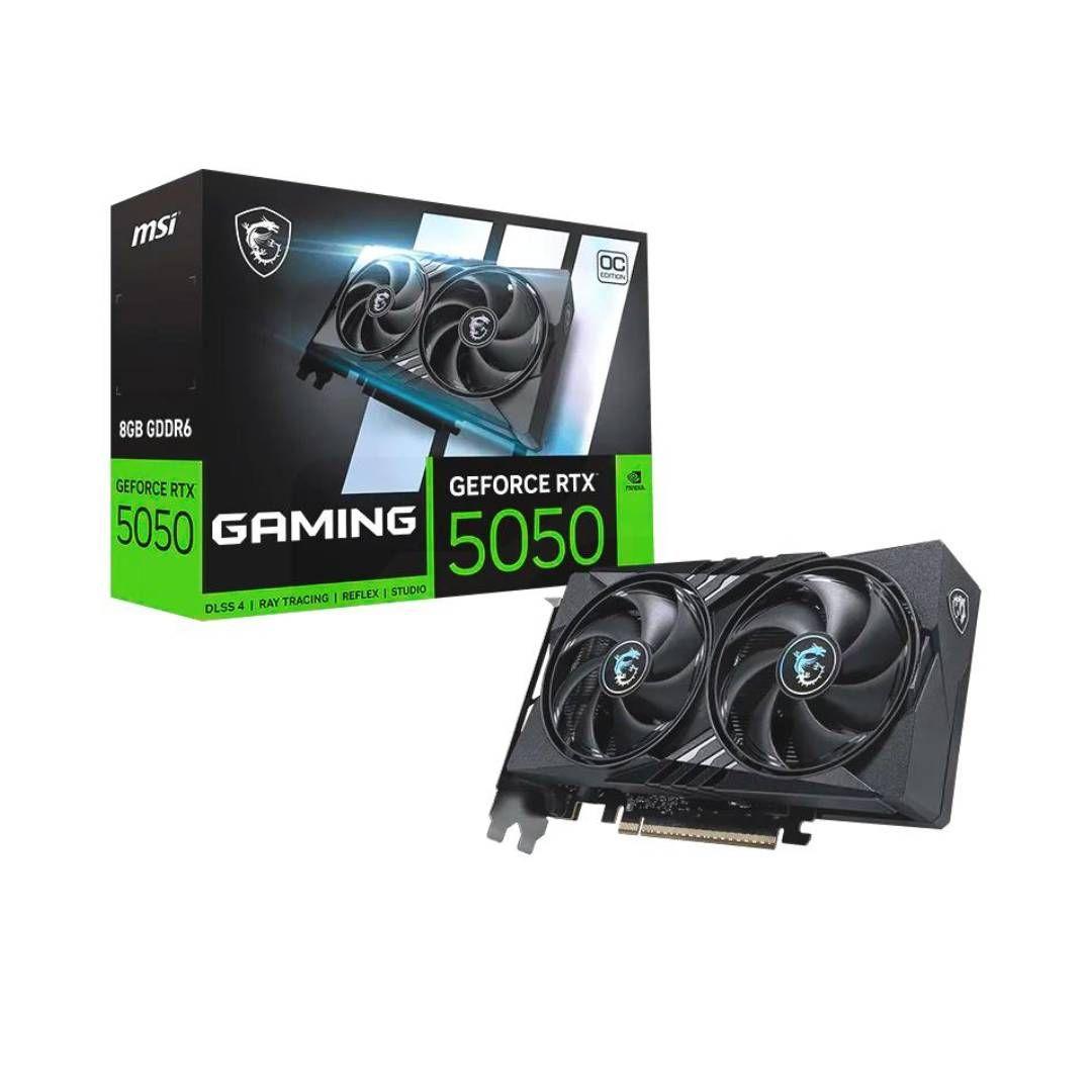 Tarjeta de Video MSI GeForce RTX 5050 8G GAMING OC-0