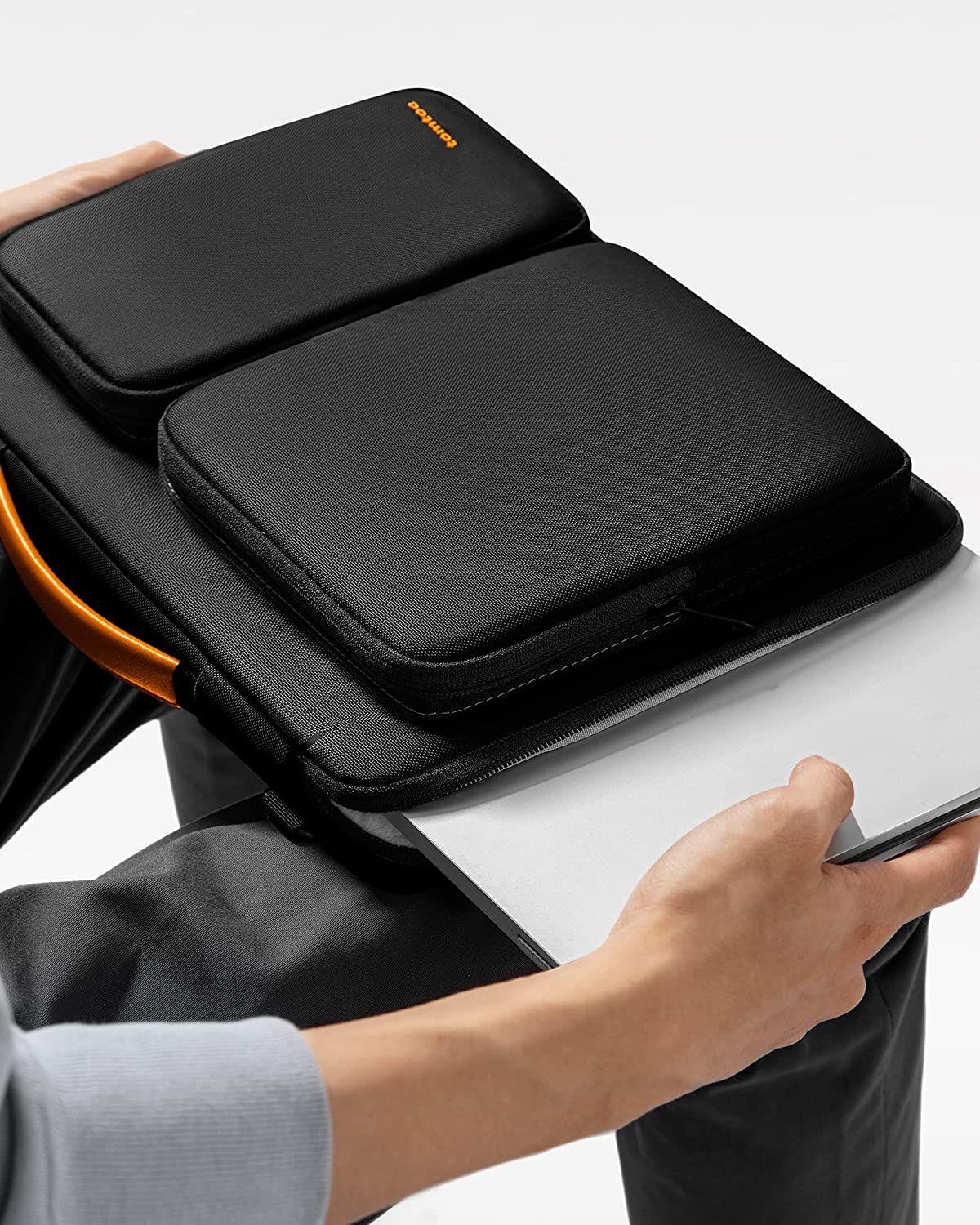 Tomtoc Bolso Hombro A42 Notebook/macbook 13' Negro A42-C01D-5