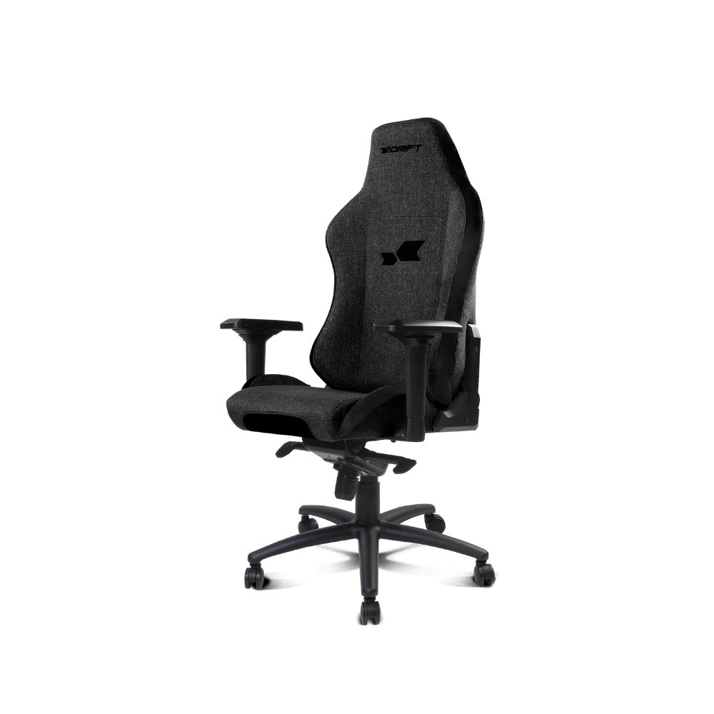 Silla Gamer Drift DR-275 Night Tela Profesional Ajustable-0