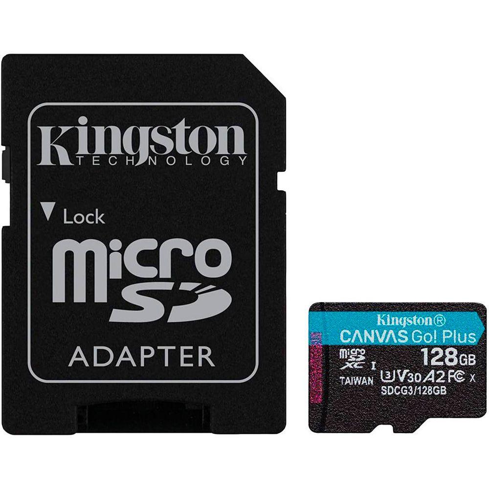 Tarjeta Memoria Kingston CanvasGo!PlusmicroSDXC 128GB c/adap-0