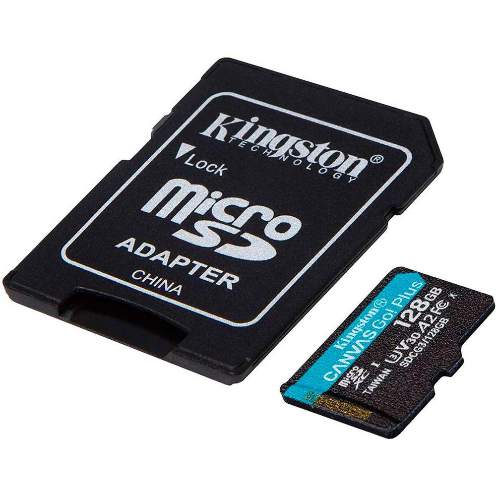 Tarjeta Memoria Kingston CanvasGo!PlusmicroSDXC 128GB c/adap-1