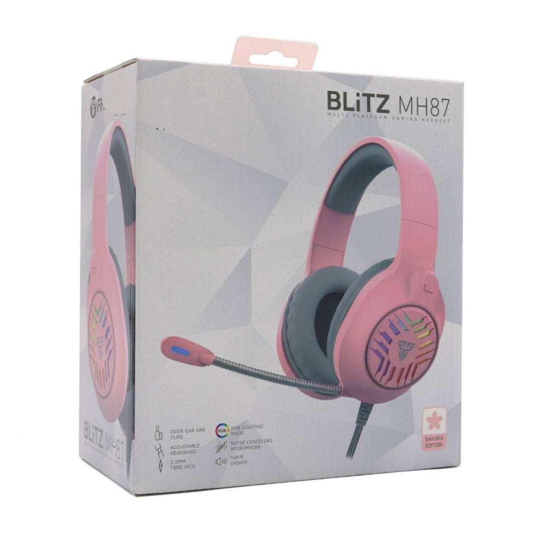Audifonos Gamer Fantech Blitz MH87 SAKURA Edition-2