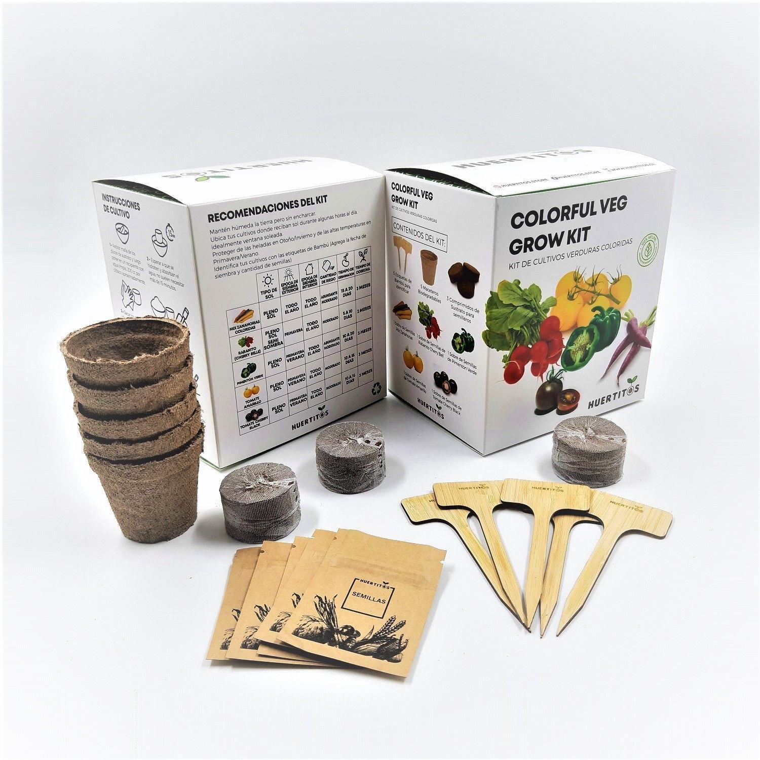 Kit de cultivo Verduras Coloridas (GROWKIT)-2