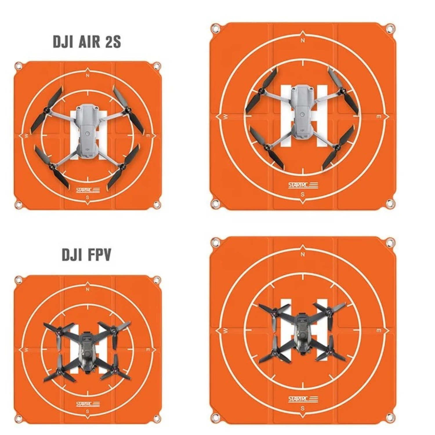 pista de aterrizaje landing pad 55 cm plegable-4