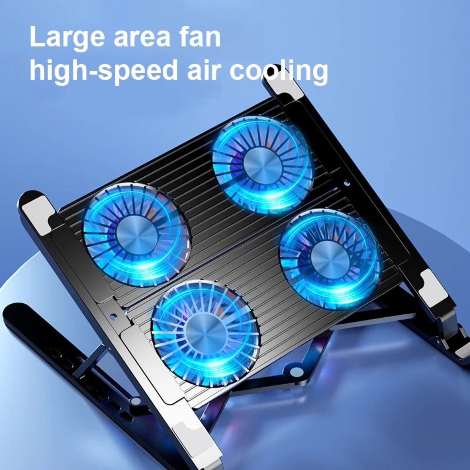 base cooler de 4 ventiladores alumino -3