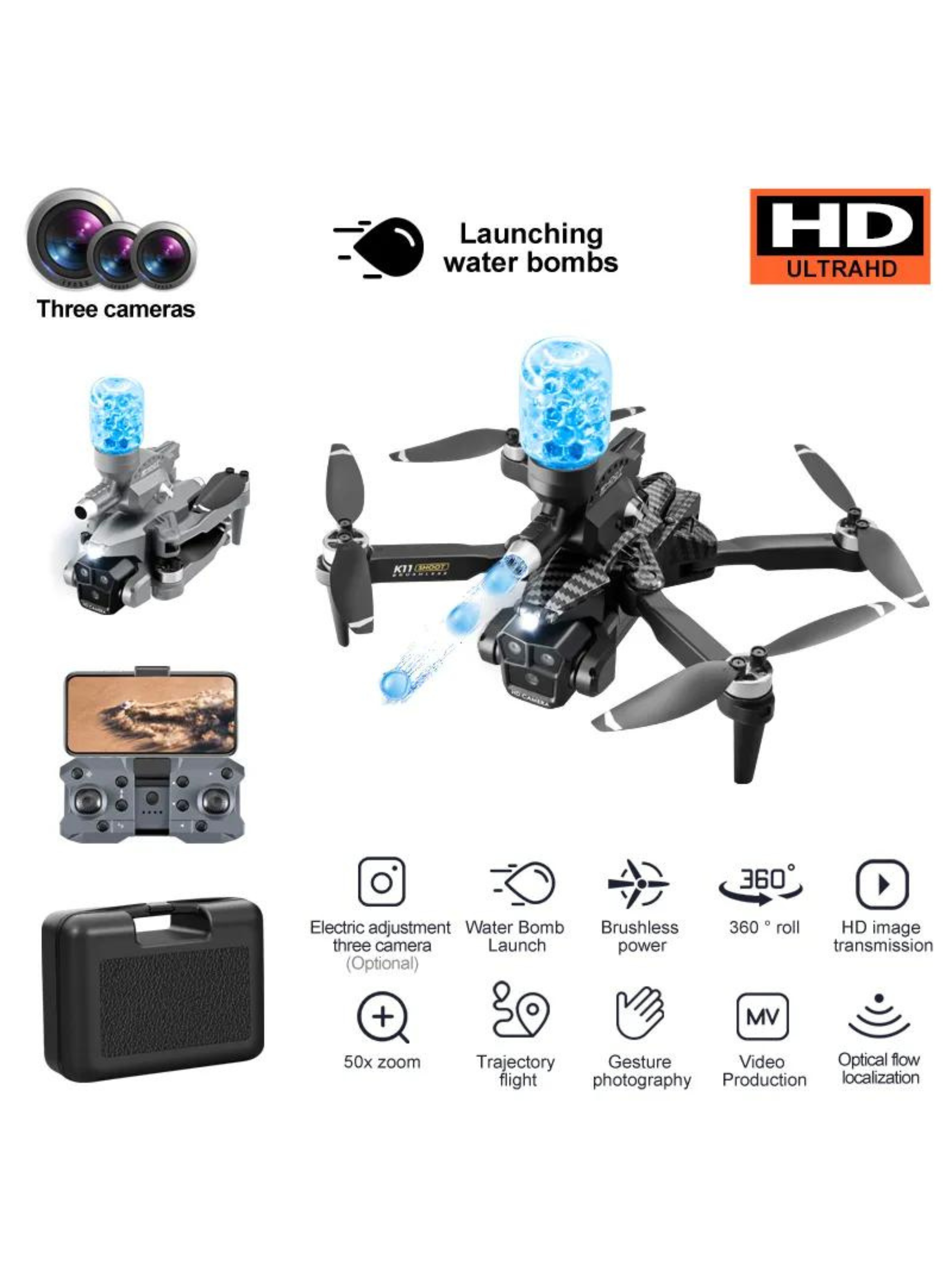 Drone K11 Max fotografía aerea 4K-1