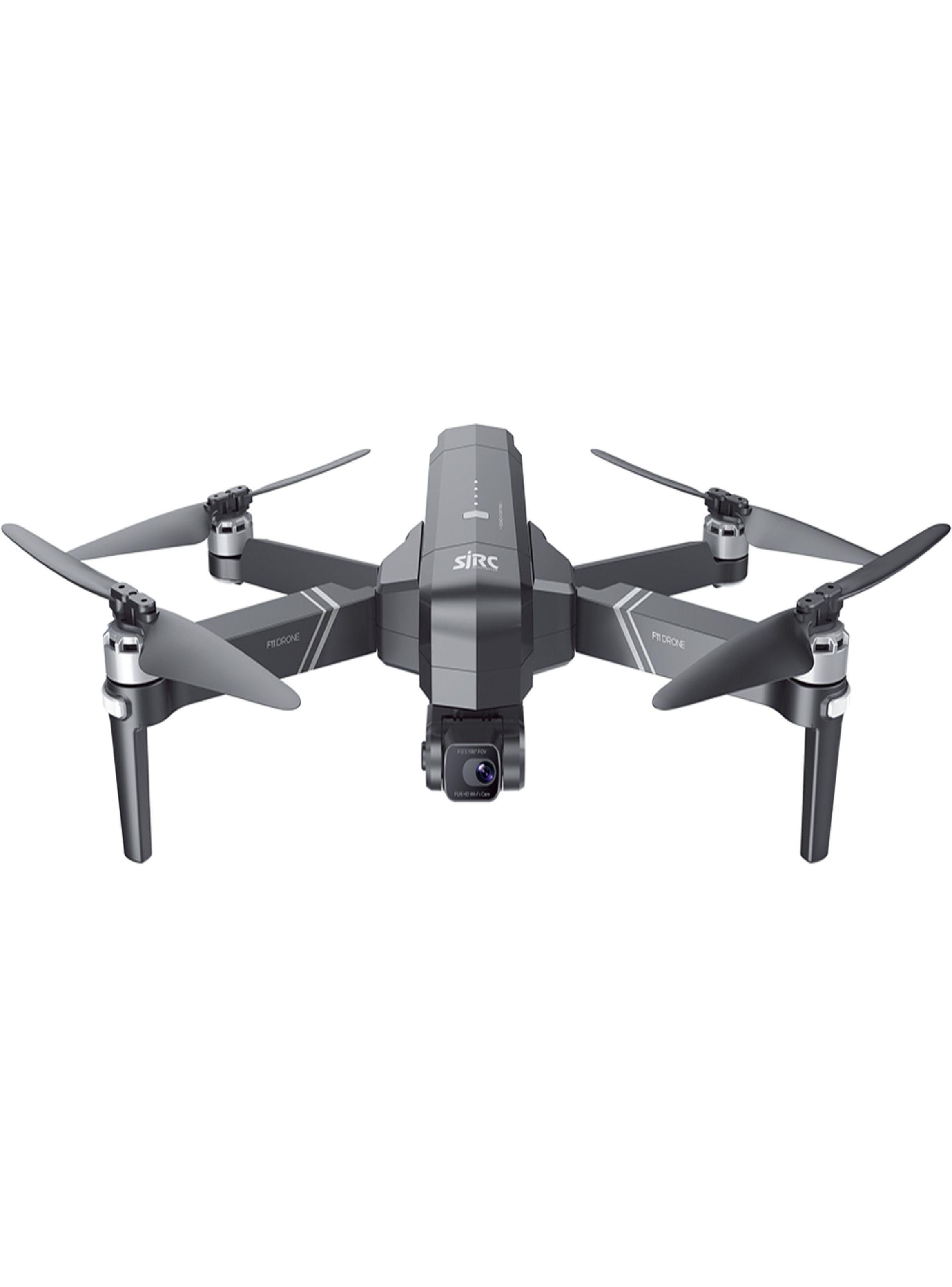Drone Sjrc F11 4k Pro Con Cámara 4k Plateado Gris 5ghz 1 Batería-0