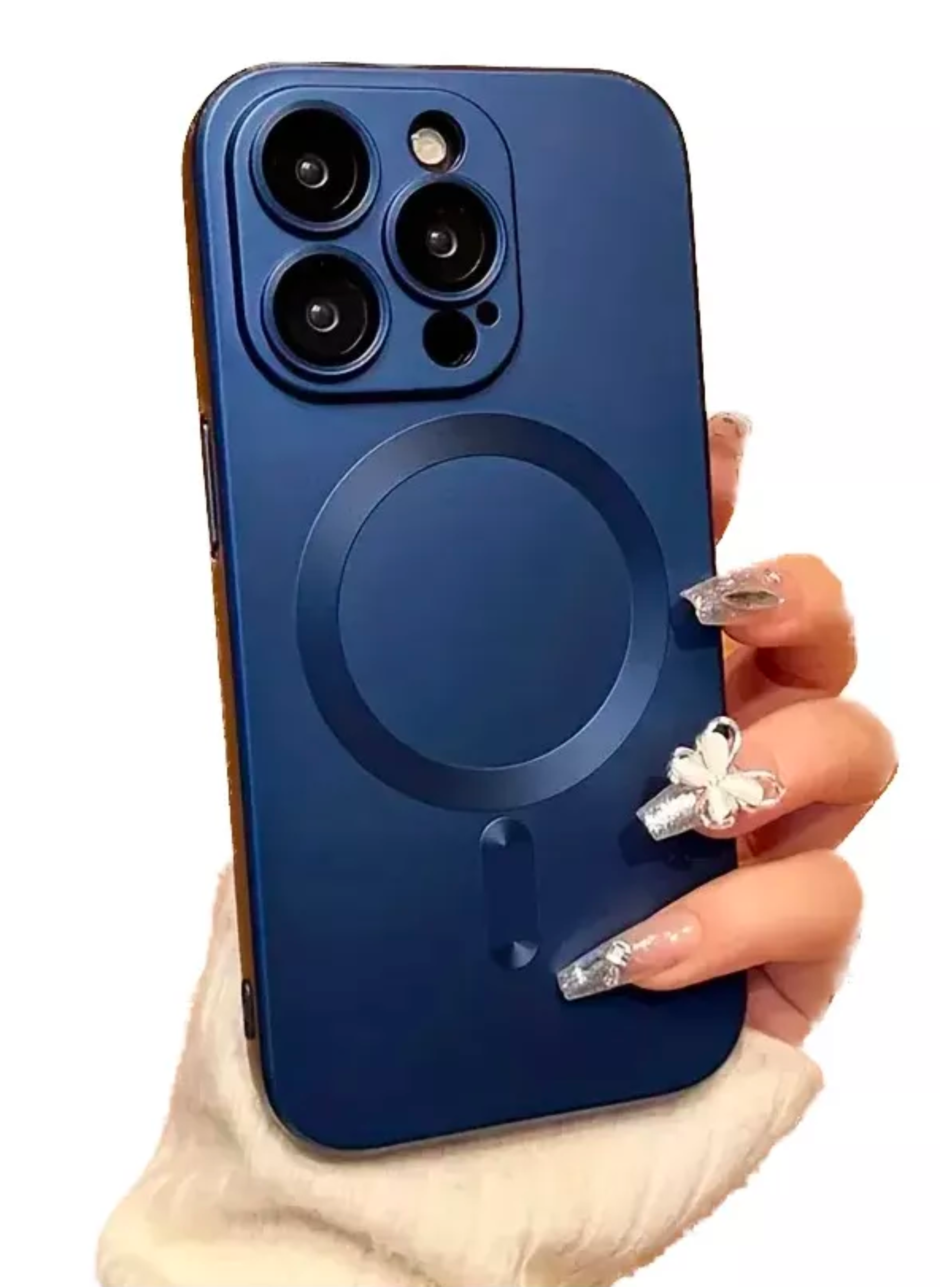 Carcasa Metalizada con Magsafe IPhone 15 PRO MAX NEGRO-1