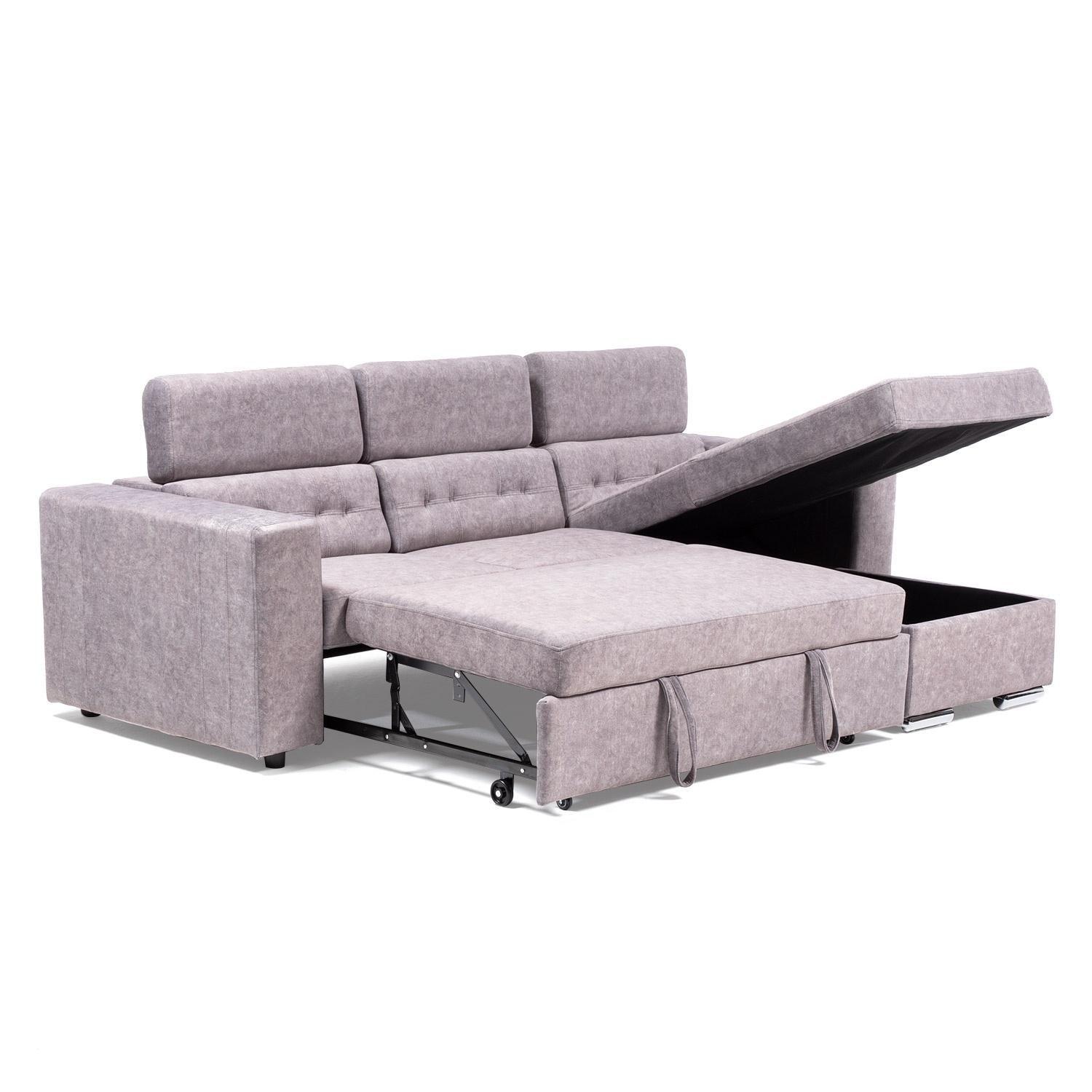 SOFA CAMA LIGHT BROWN: BIDIRECCIONAL, ALTURA ADAPTABLE-4