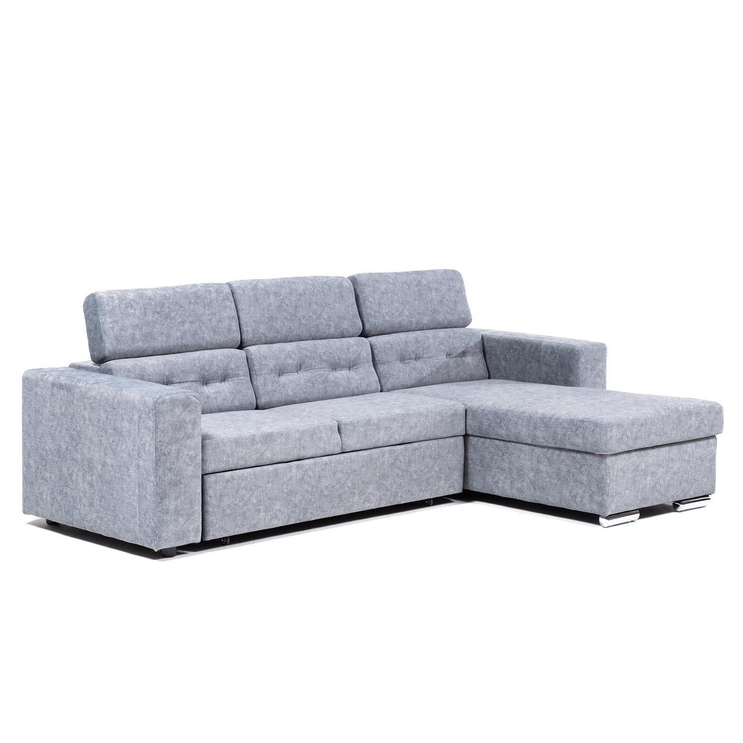 SOFA CAMA DANTE GREY: BIDIRECCIONAL, ALTURA ADAPTABLE-2