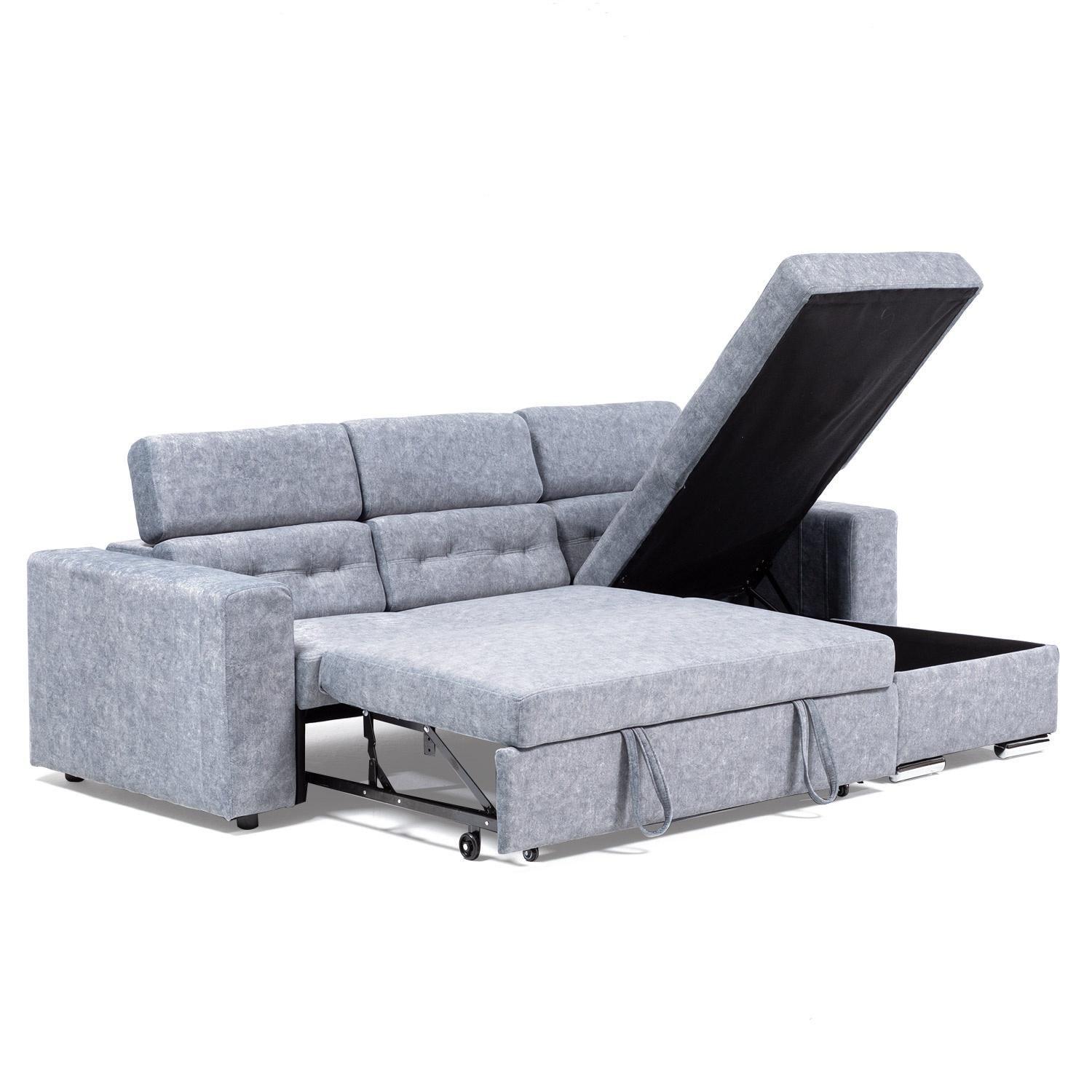 SOFA CAMA DANTE GREY: BIDIRECCIONAL, ALTURA ADAPTABLE-4