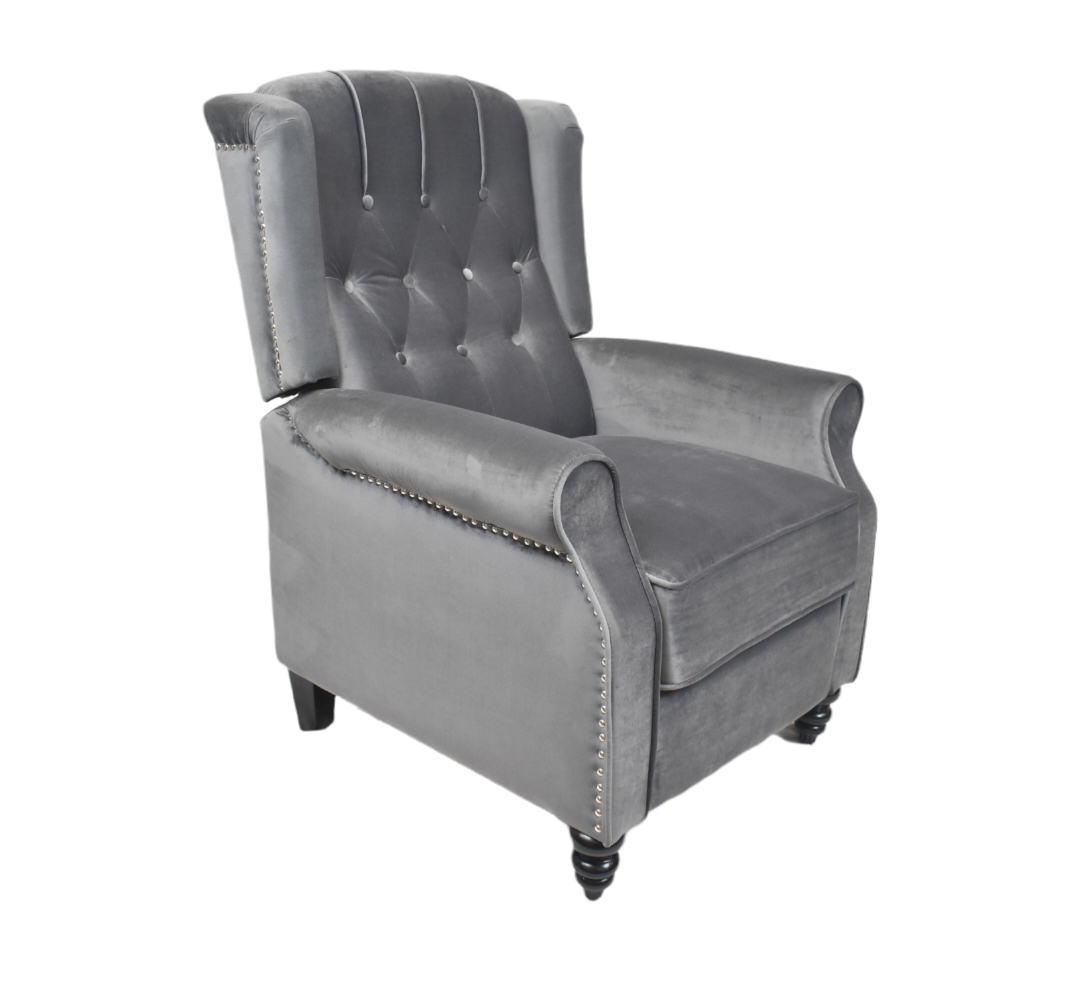 Poltrona Reclinable Monaco Gris-1