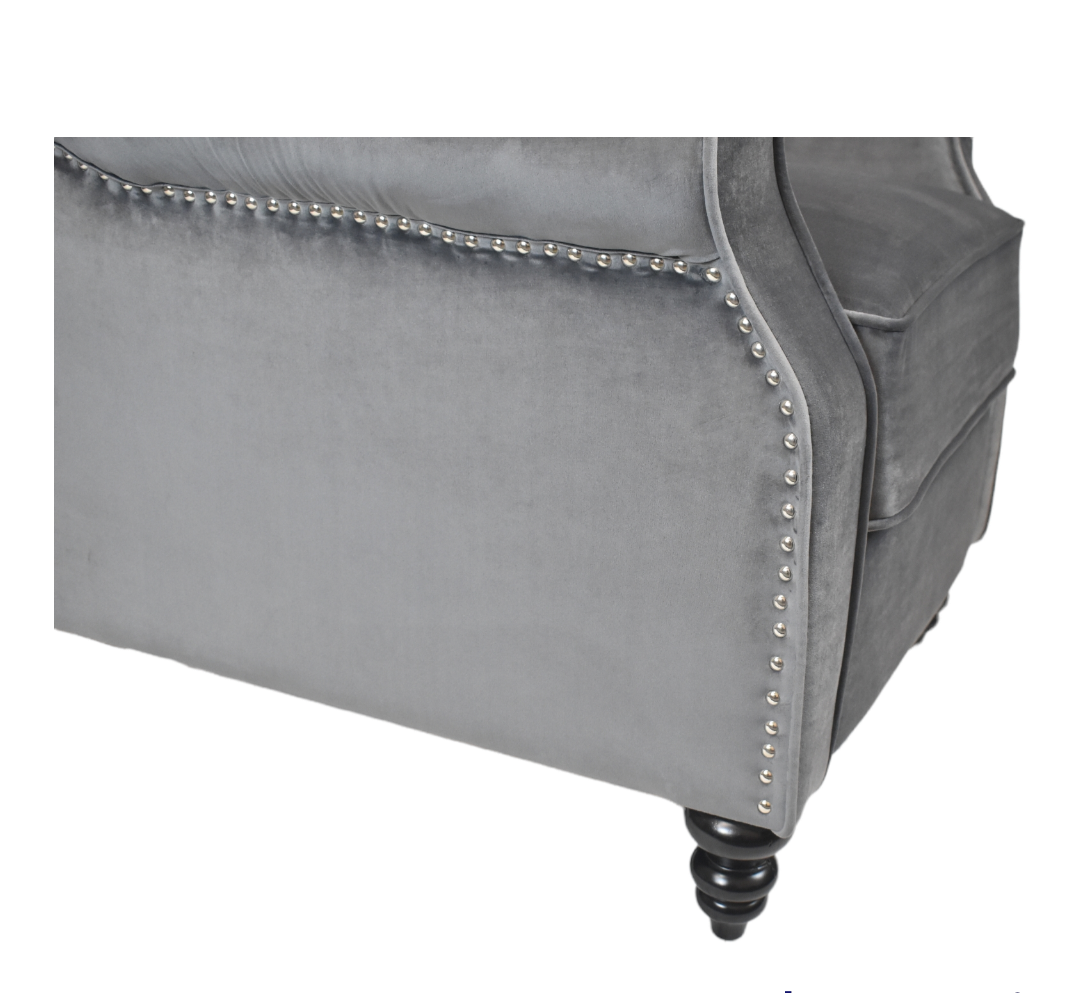 Poltrona Reclinable Monaco Gris-2