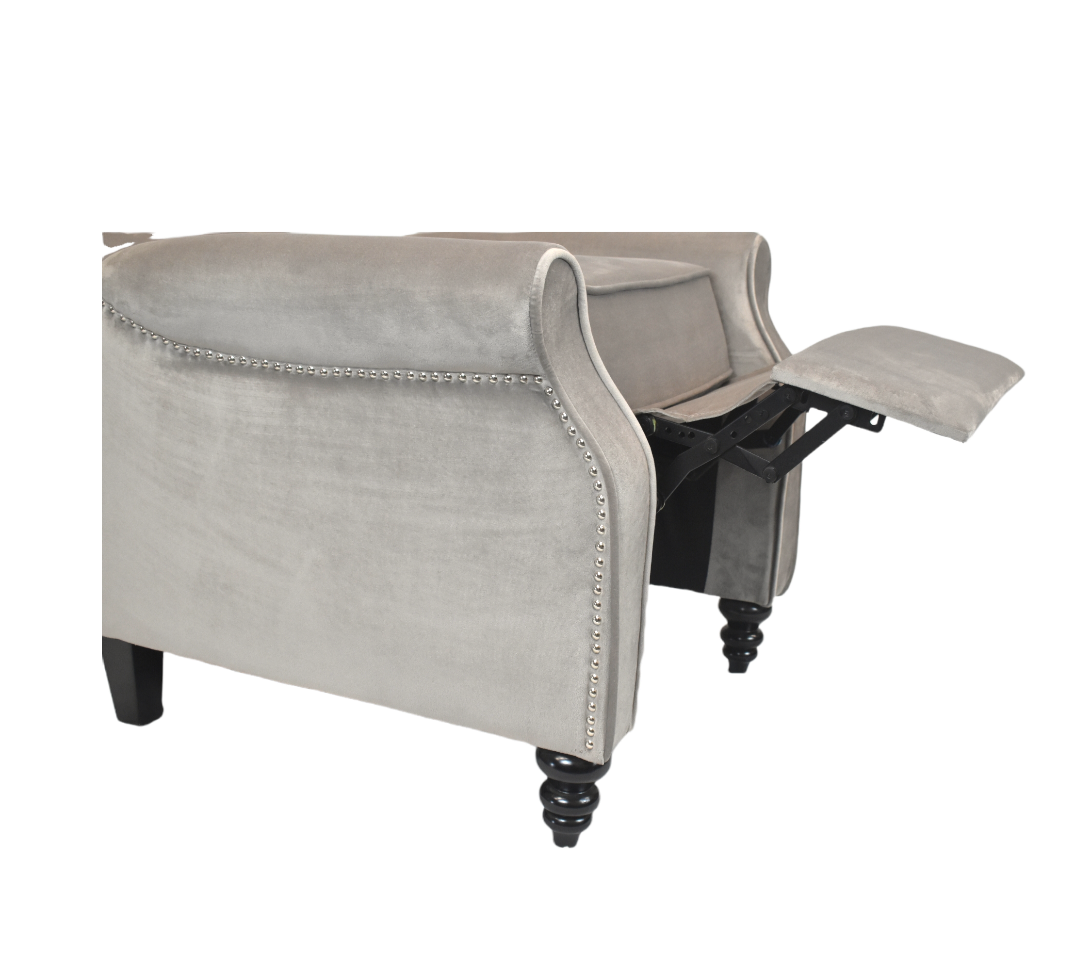 Poltrona reclinable monaco felpa-1