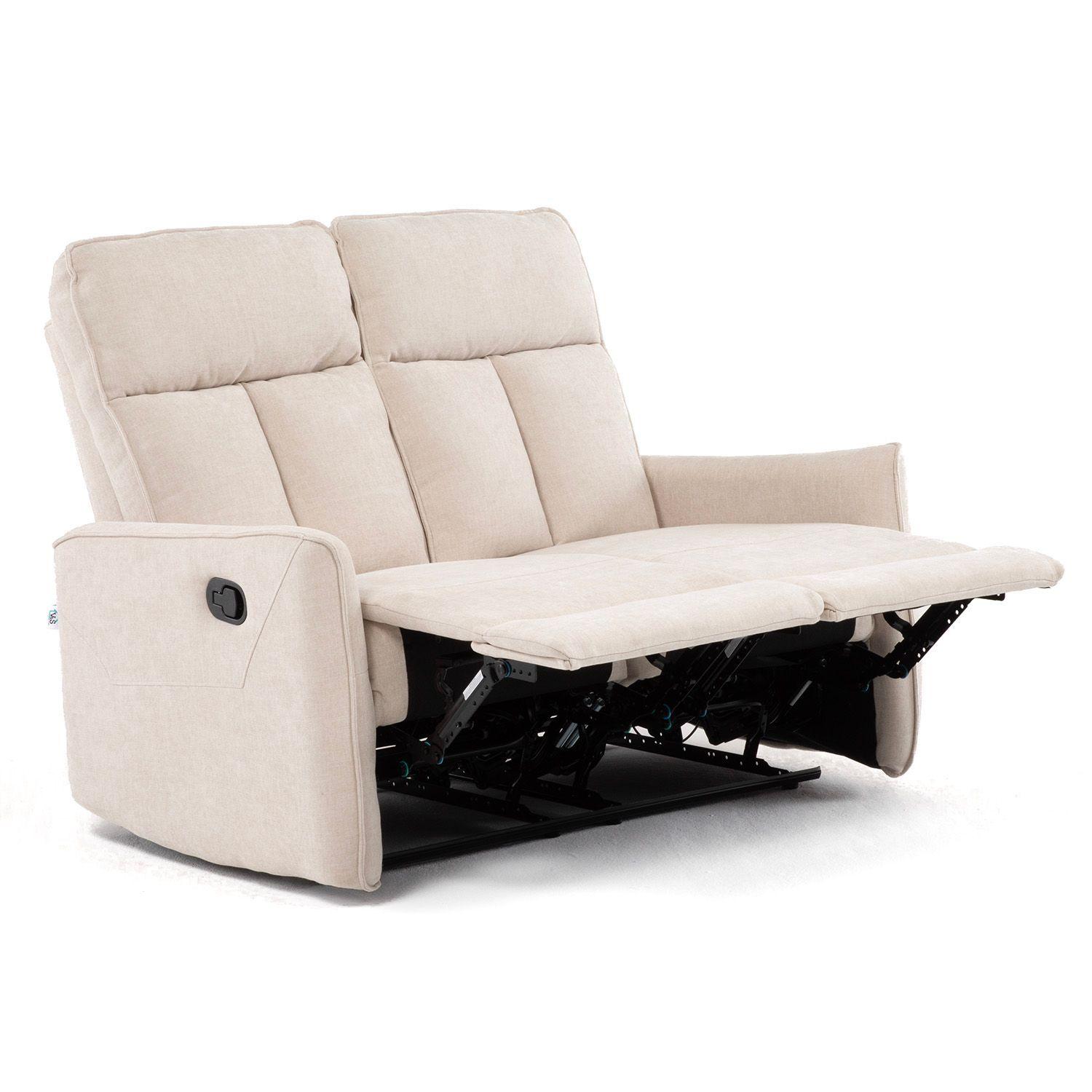 SOFA RECLINABLE 2 CUERPOS WHITE MONACO-3
