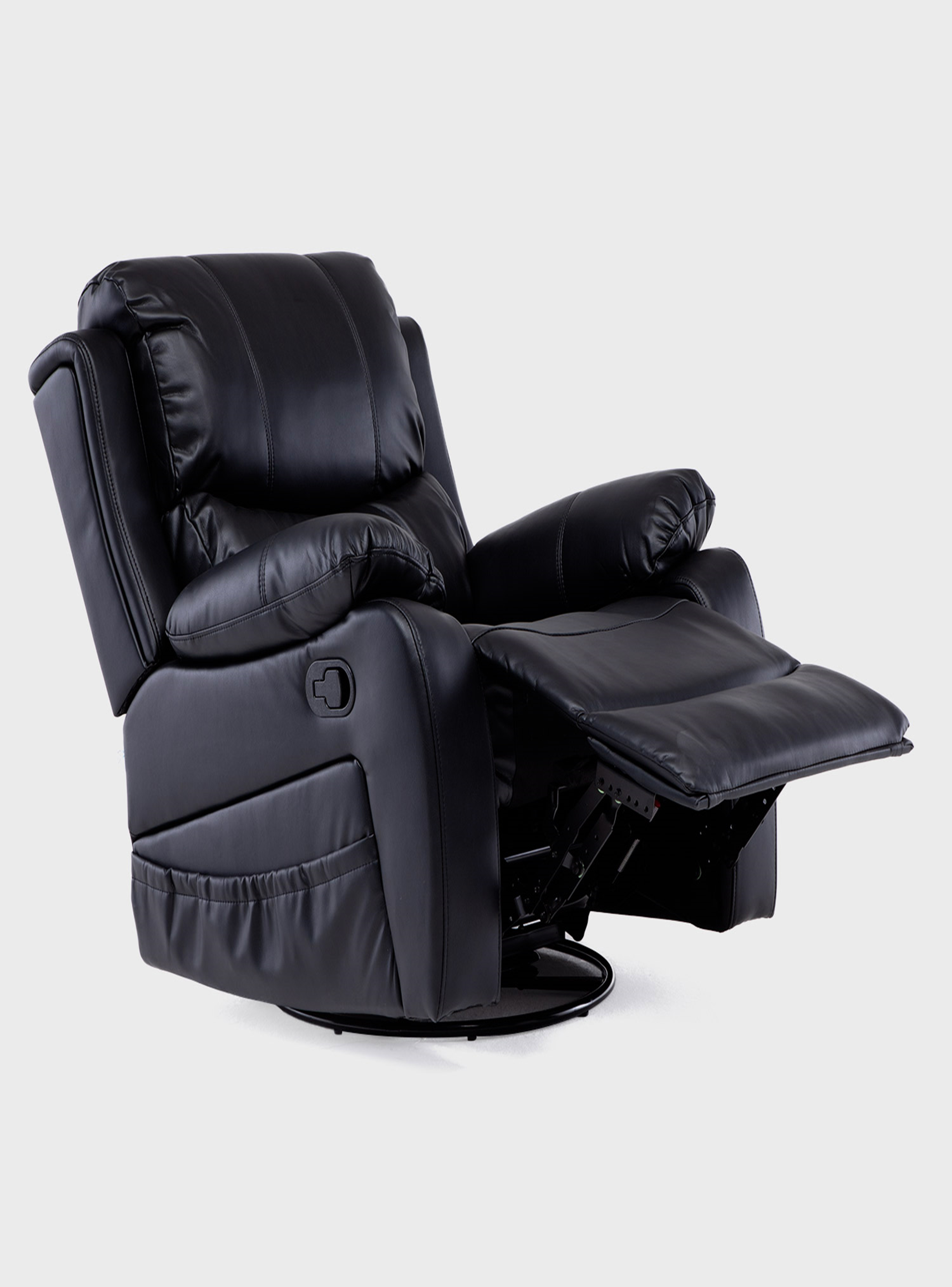 BERGER RECLINABLE PRO BLACK CON VIBROMASAJE 8 PUNTOS + C.REMOTO-4