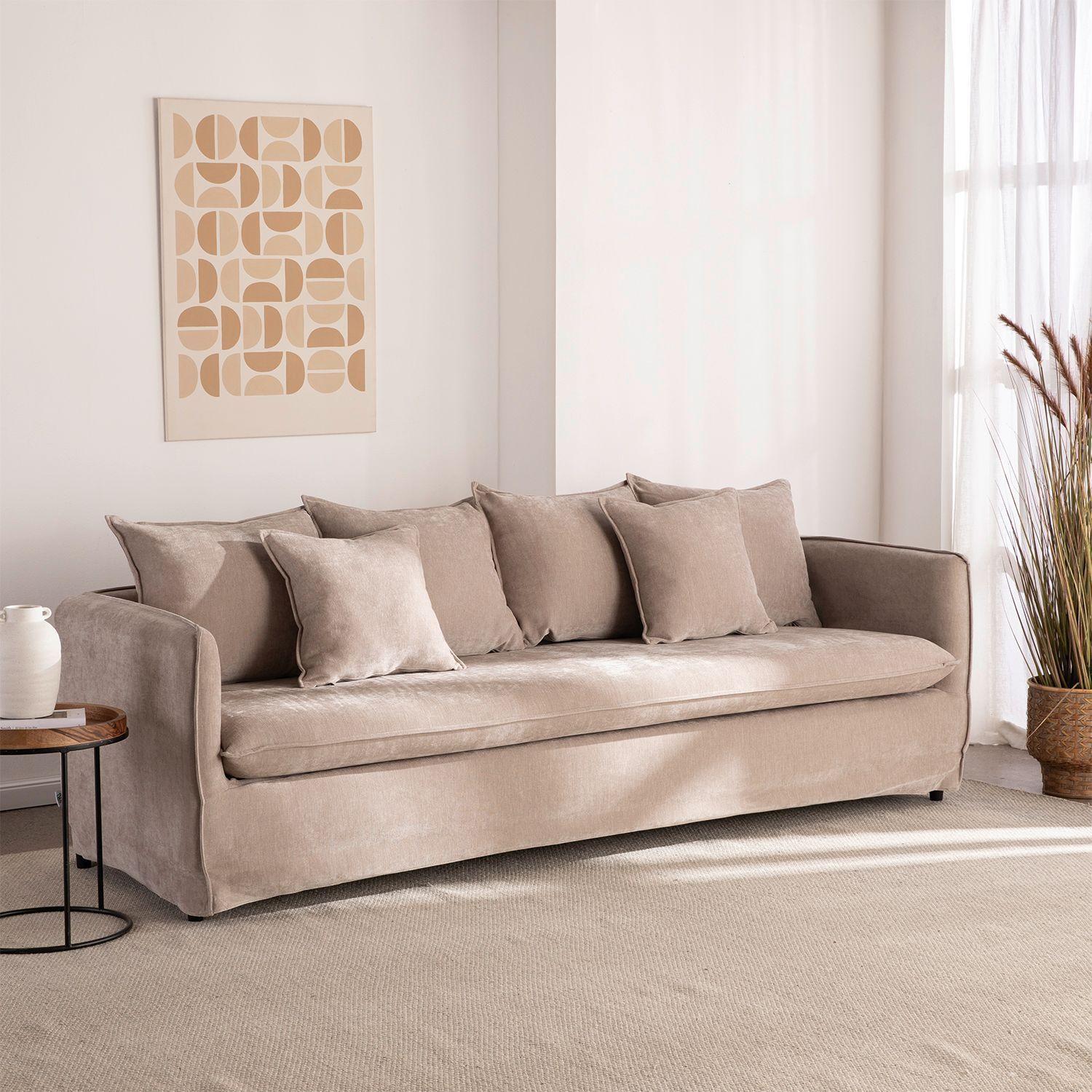 Sof 4 cuerpos Amelie beige-0