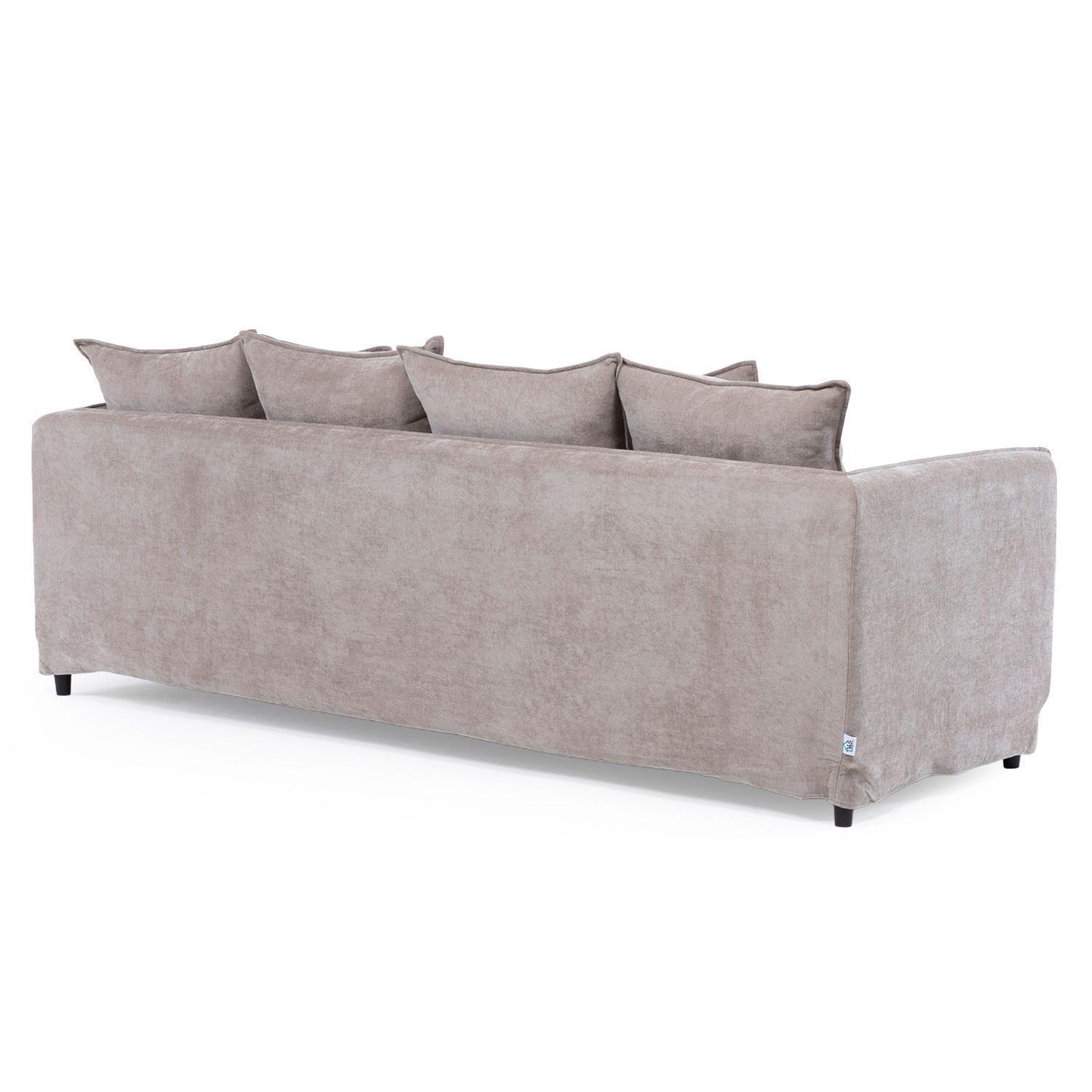 Sof 4 cuerpos Amelie beige-3