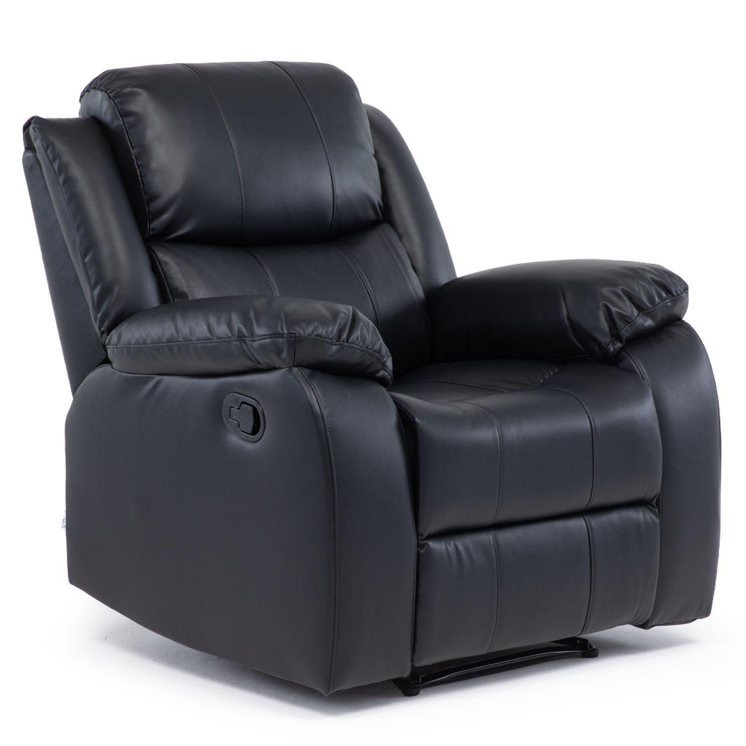BERGERE RECLINABLE PU ISABEL BLACK-3