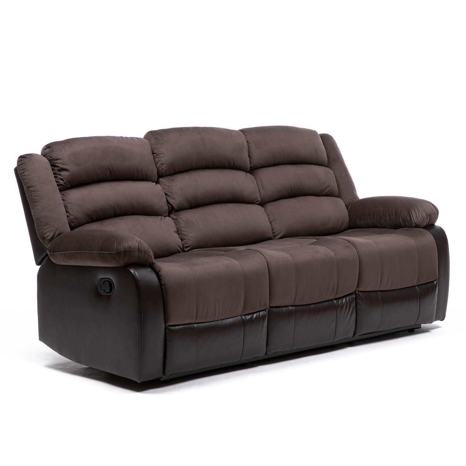 SOFA RECLINABLES 3 CUERPOS  BROWN BITELA -1