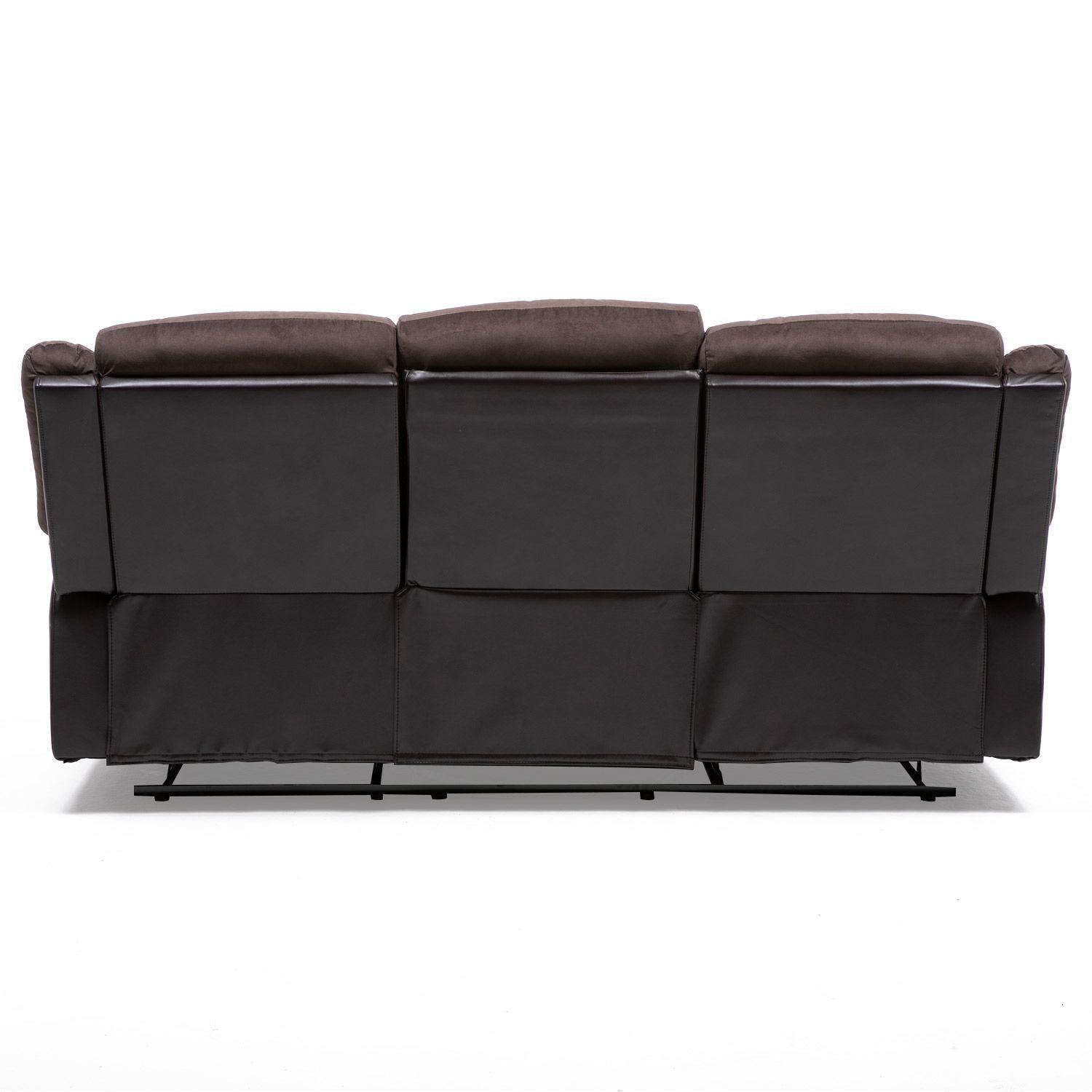 SOFA RECLINABLES 3 CUERPOS  BROWN BITELA -6