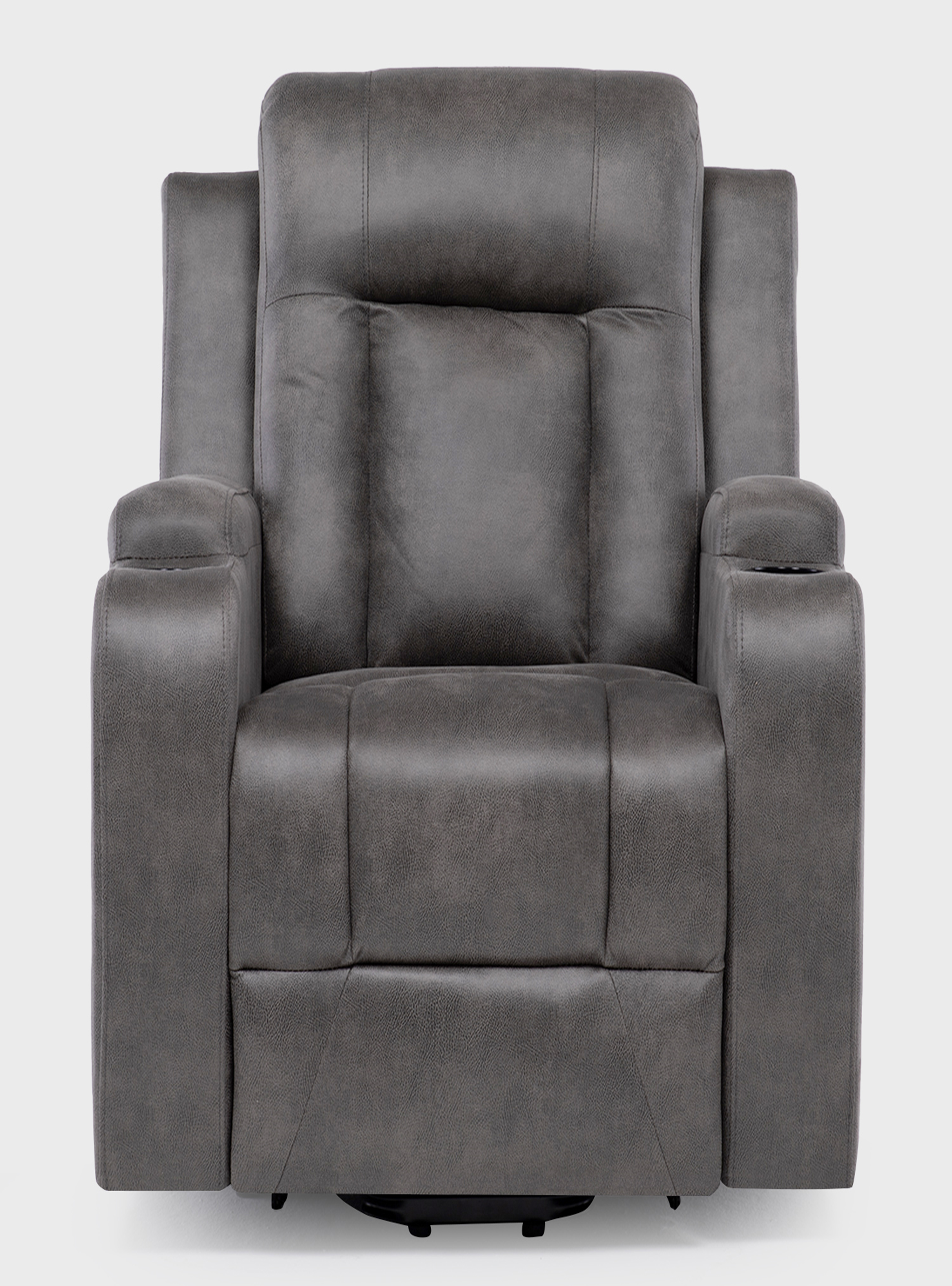 BERGER STAND UP GREY CON VIBROMASAJE 8 PUNTOS + CONTROL REMOTO + CALEFACCION-6
