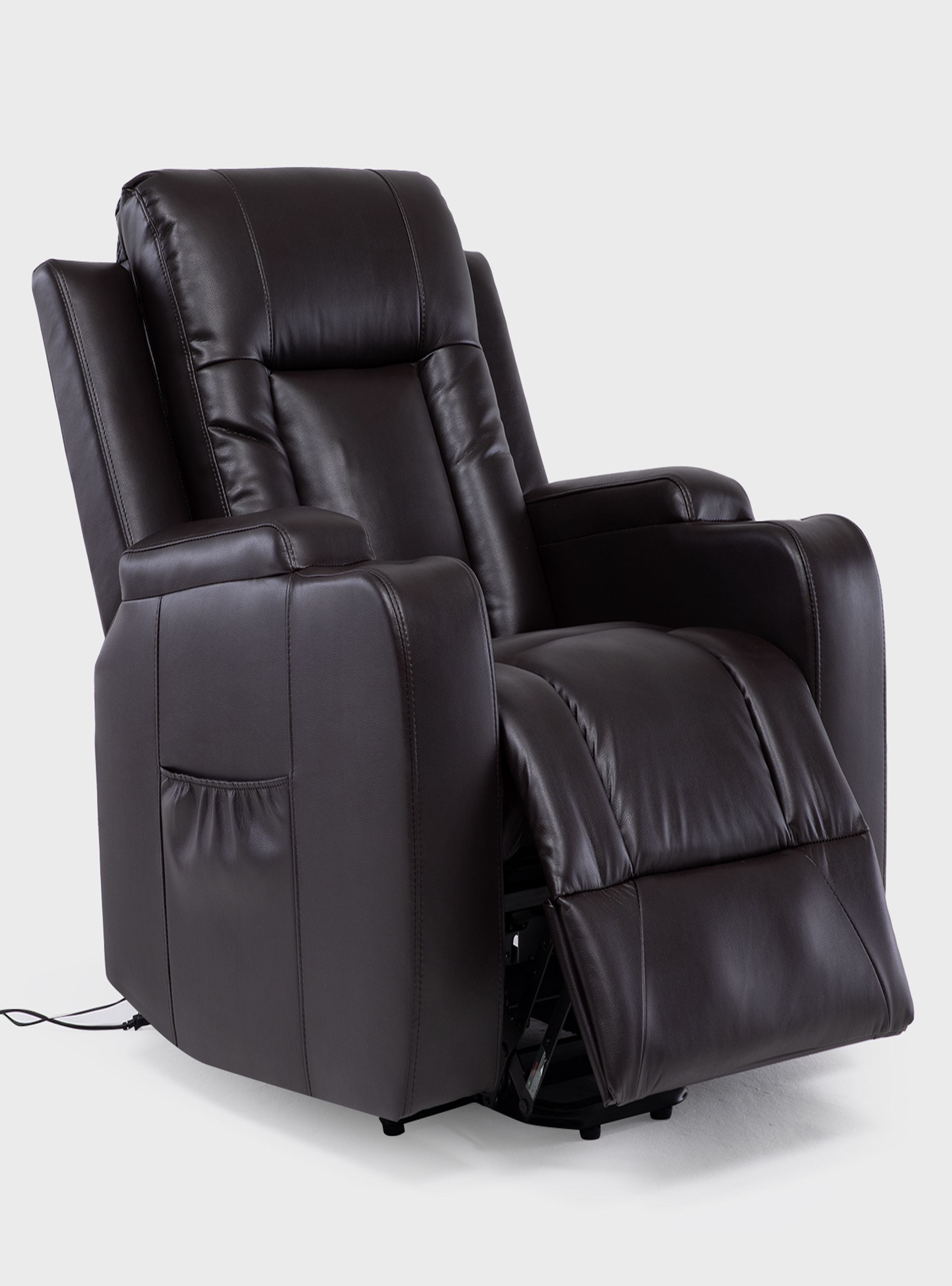 BERGER STAND UP BROWN CON VIBROMASAJE 8 PUNTOS + CONTROL REMOTO + CALEFACCION-3