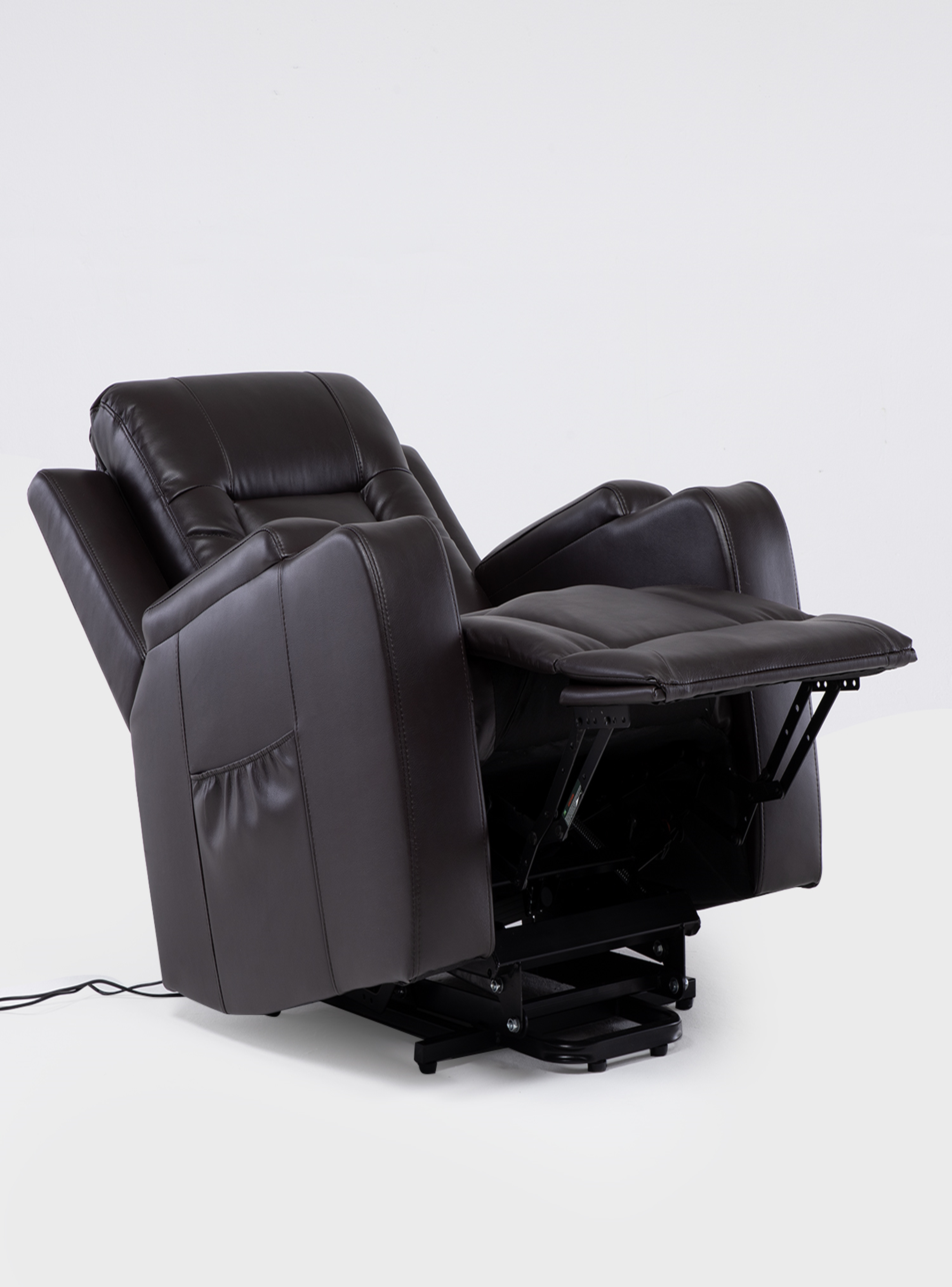 BERGER STAND UP BROWN CON VIBROMASAJE 8 PUNTOS + CONTROL REMOTO + CALEFACCION-4