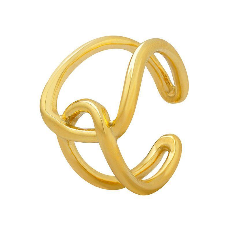 Anillo Baño Oro 18k Diseño-0