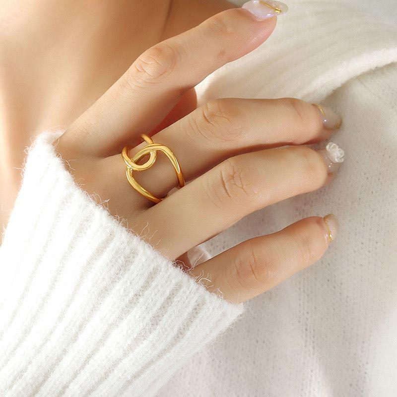 Anillo Baño Oro 18k Diseño-1