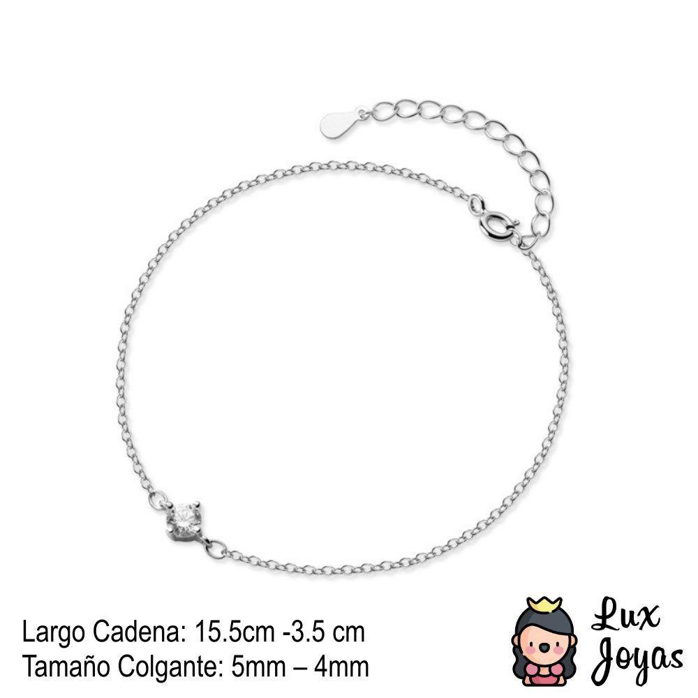 Pulsera Plata 925 Punto De Luz-2