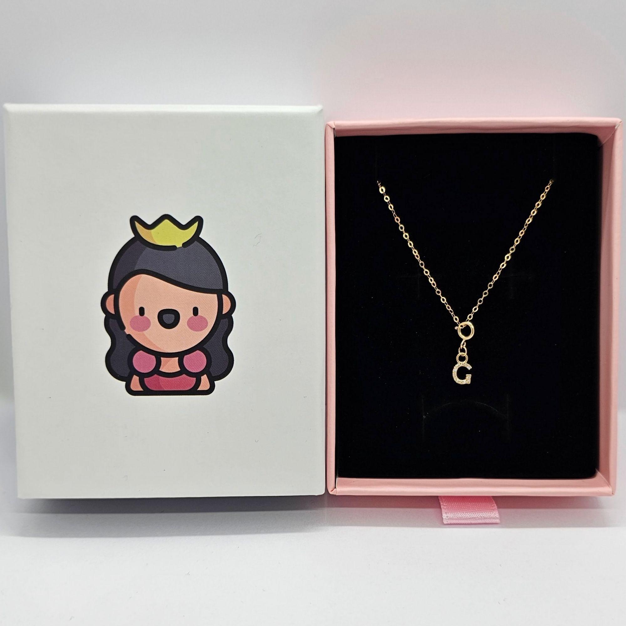 Colgante Charm Letras Inicial G Full Diamante 18 Kilates-4