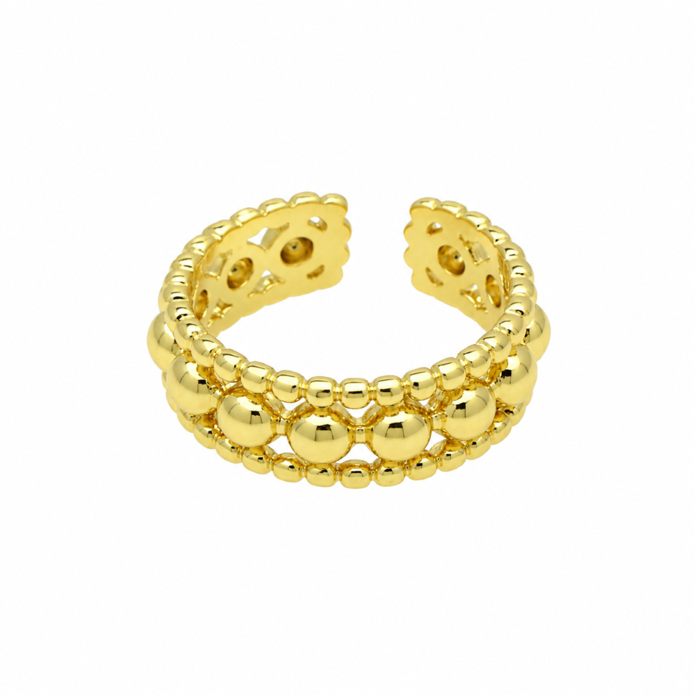 ANILLO ENCHAPADO ORO PELOT PS -0