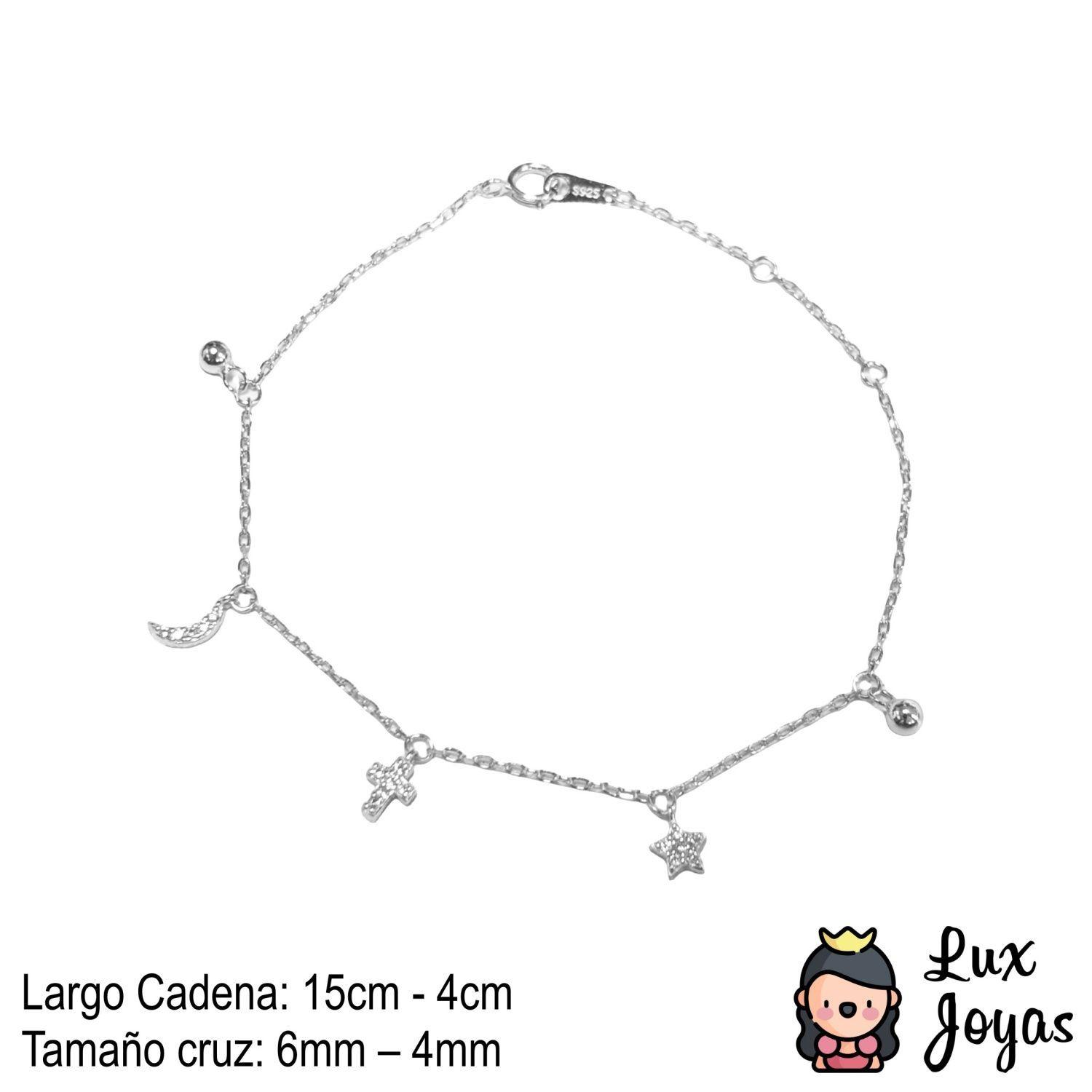 Pulsera Plata 925 Chiches Bri Cruz-2