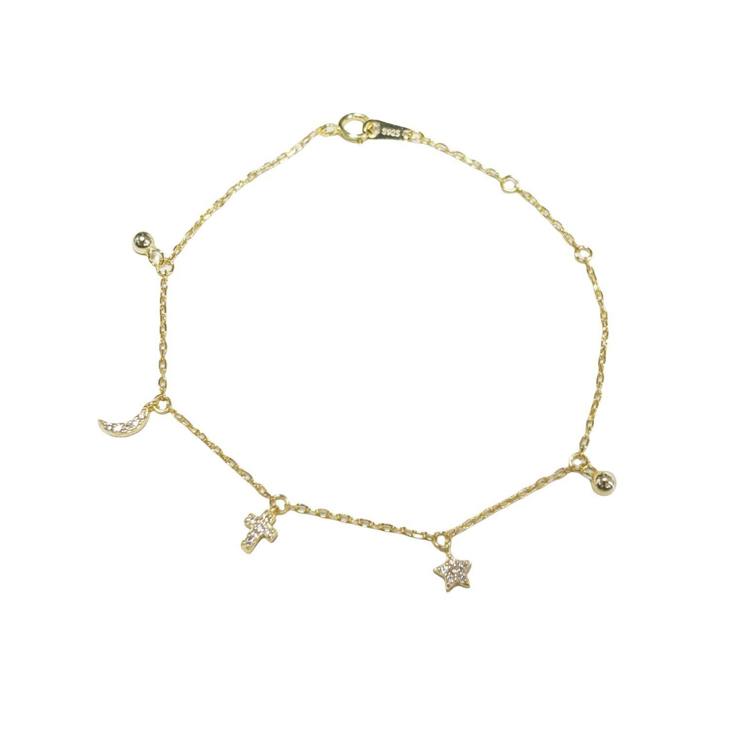 Pulsera Plata 925 Chiches Bri Cruz-0