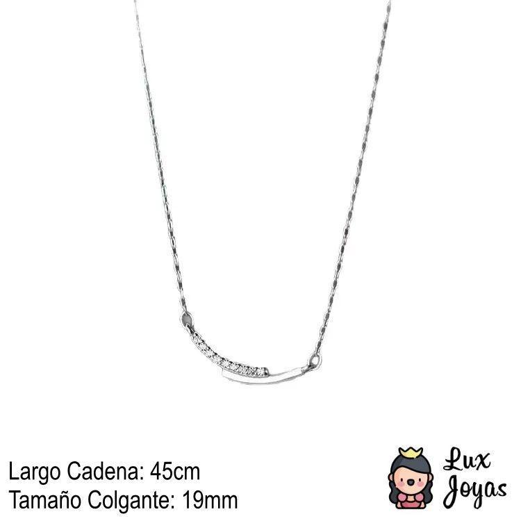 Collar Plata 925 Sonrisa Dob Bri-2