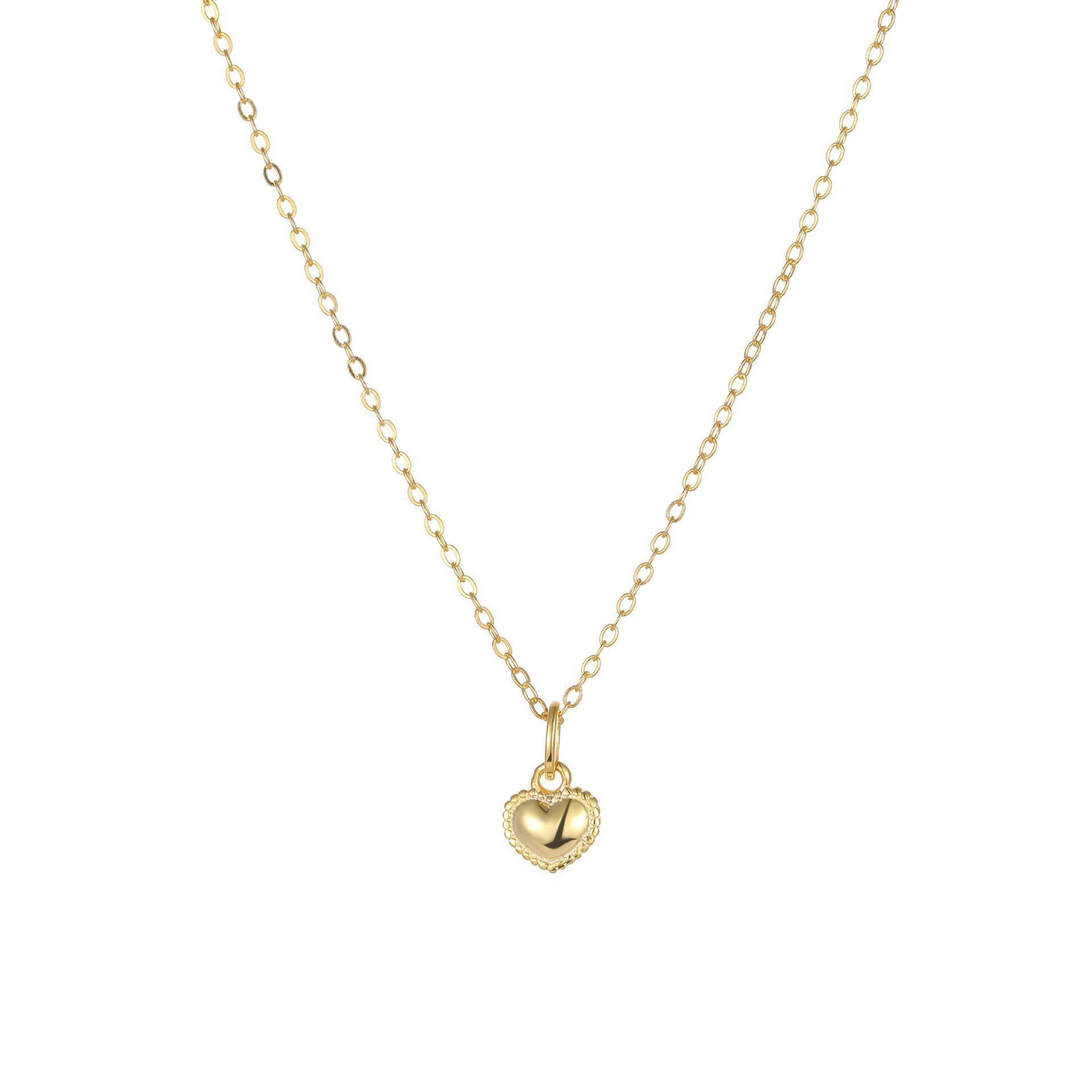Collar Plata 925 Corazón Borpel-0